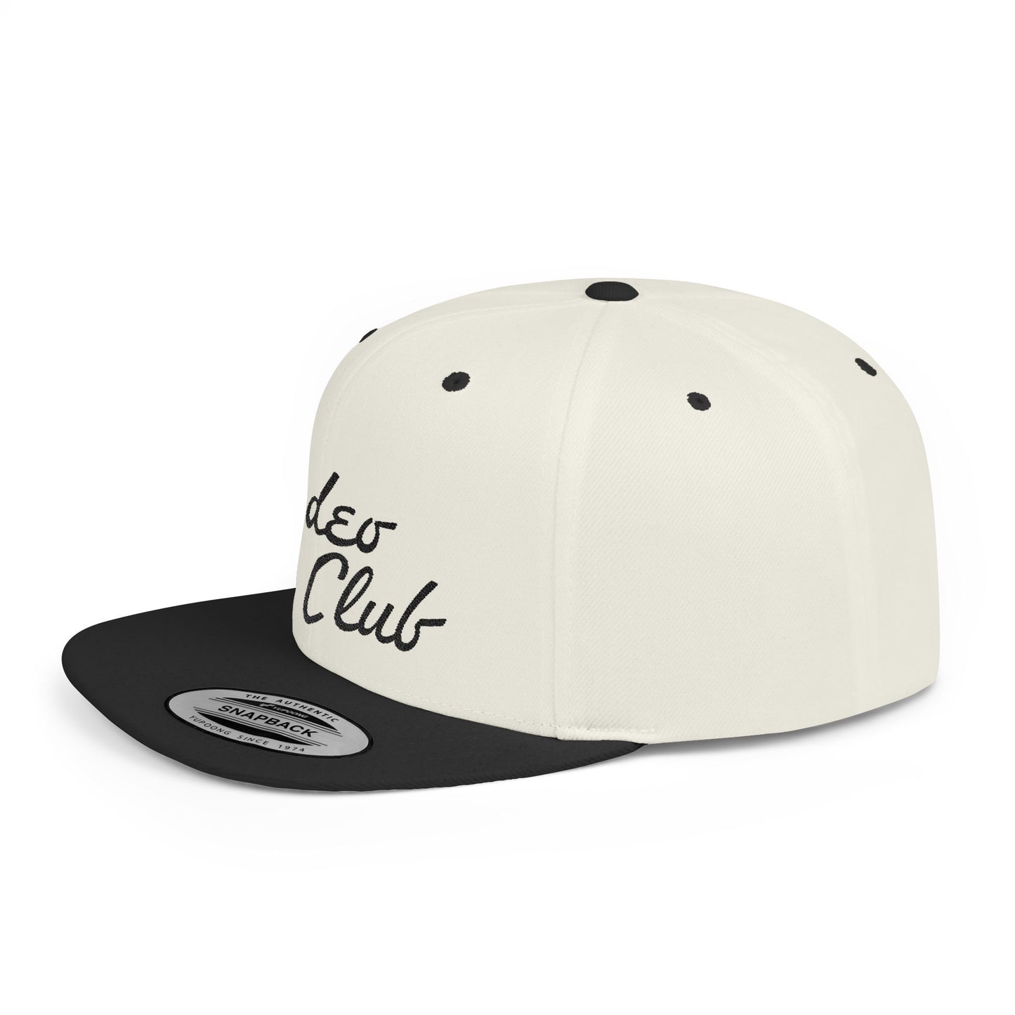 Rodeo Club Flat Bill Snapback Hat