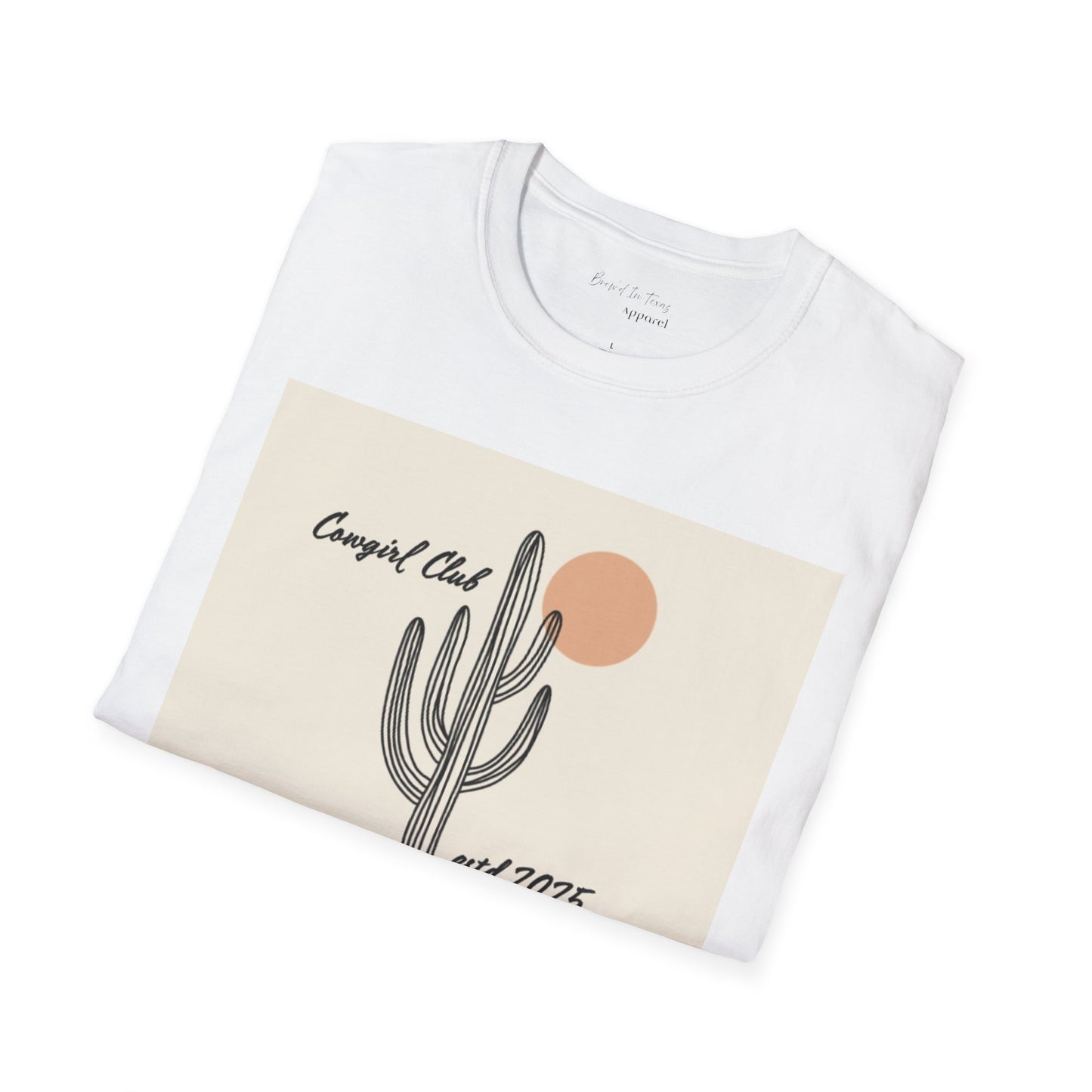 Cowgirl Club Cactus Club Unisex Softstyle T-Shirt