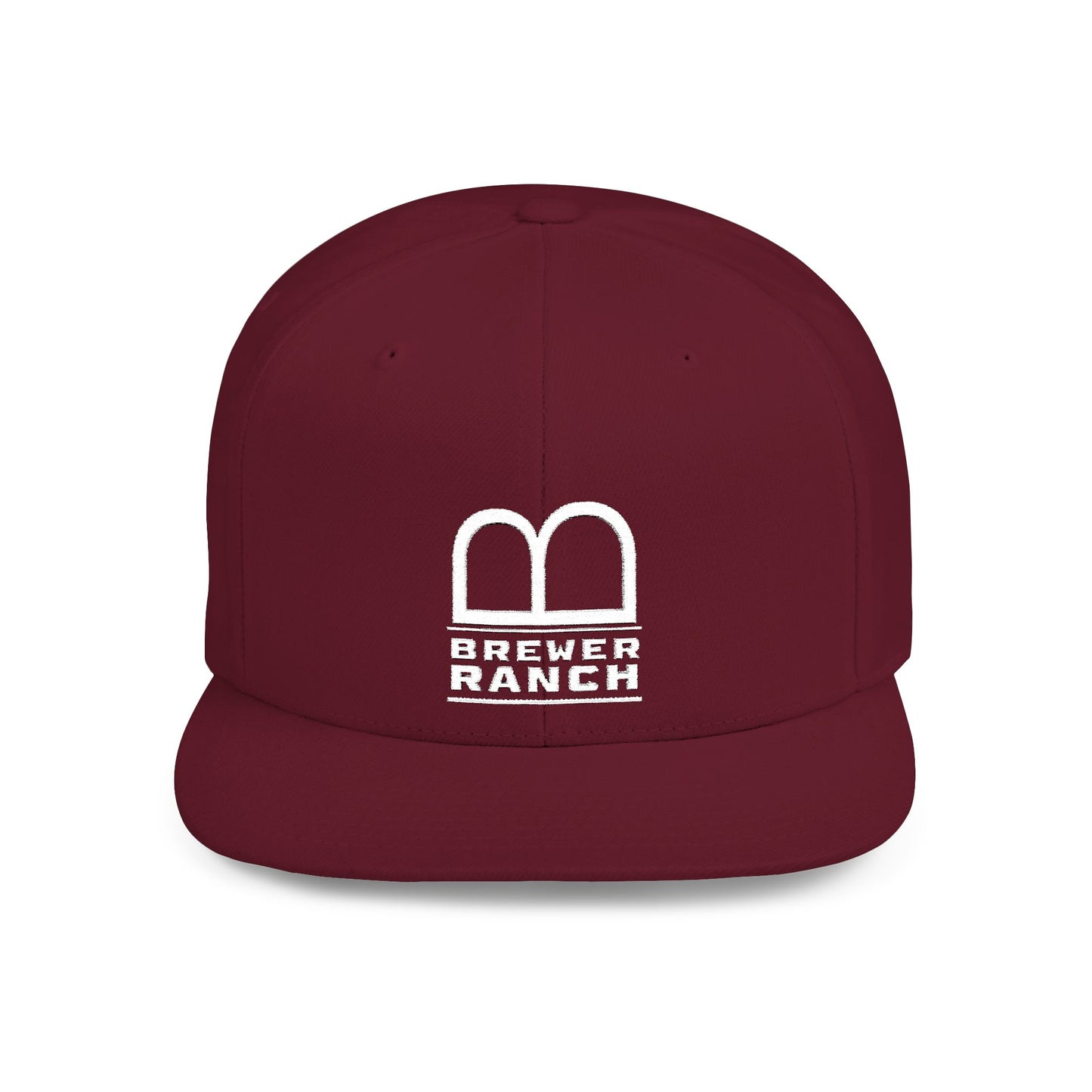 Brew'd In Texas Brewer Ranch Flat Bill Snapback Cap