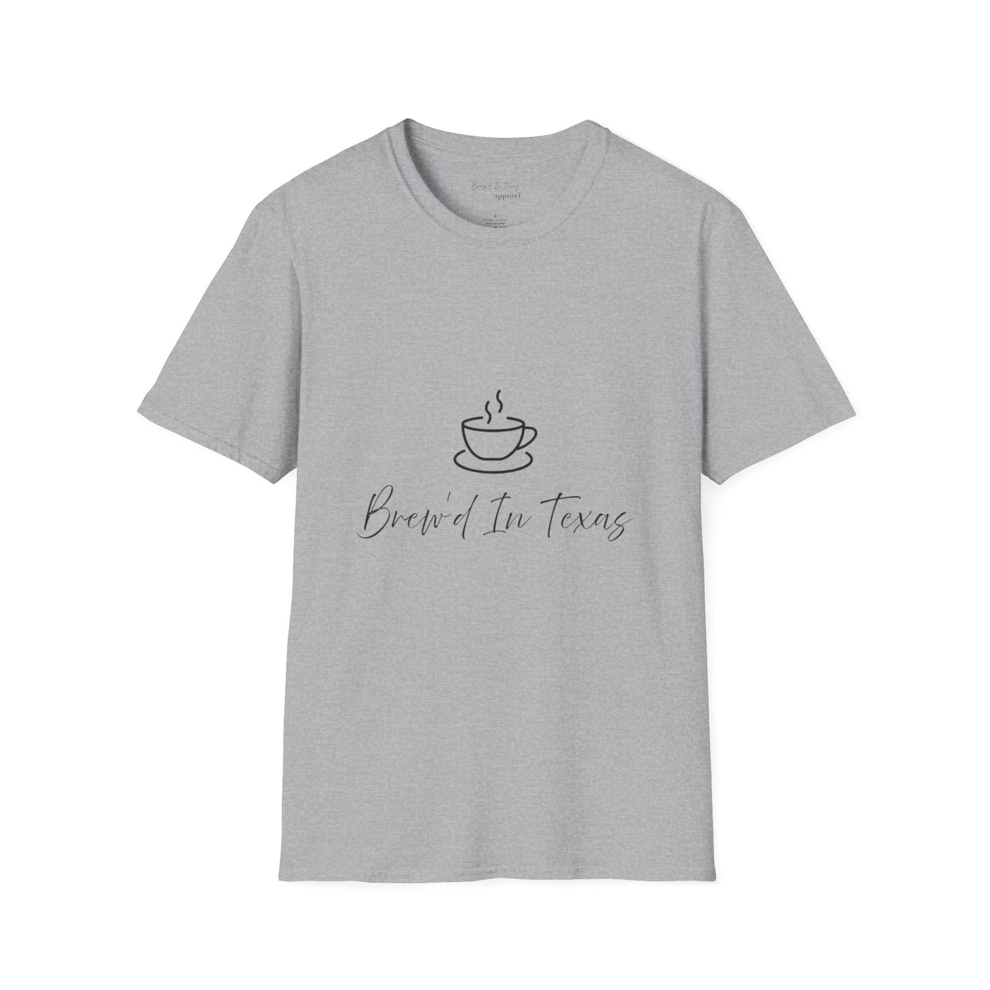Brew'd In Texas Unisex Softstyle T-Shirt