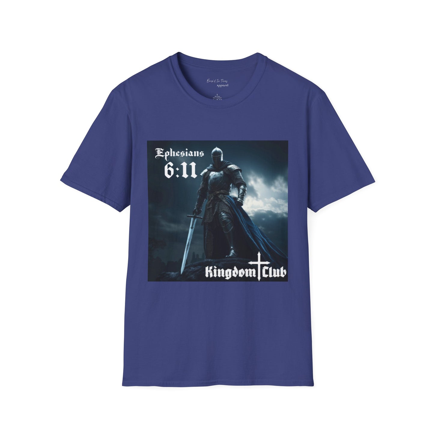 Ephesians 6:11 Knight Graphic Unisex Softstyle T-Shirt