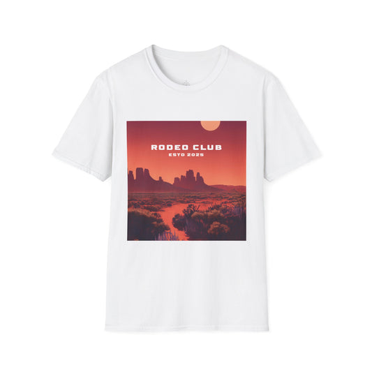 Rodeo Club Unisex Softstyle Vintage Sunset T-Shirt