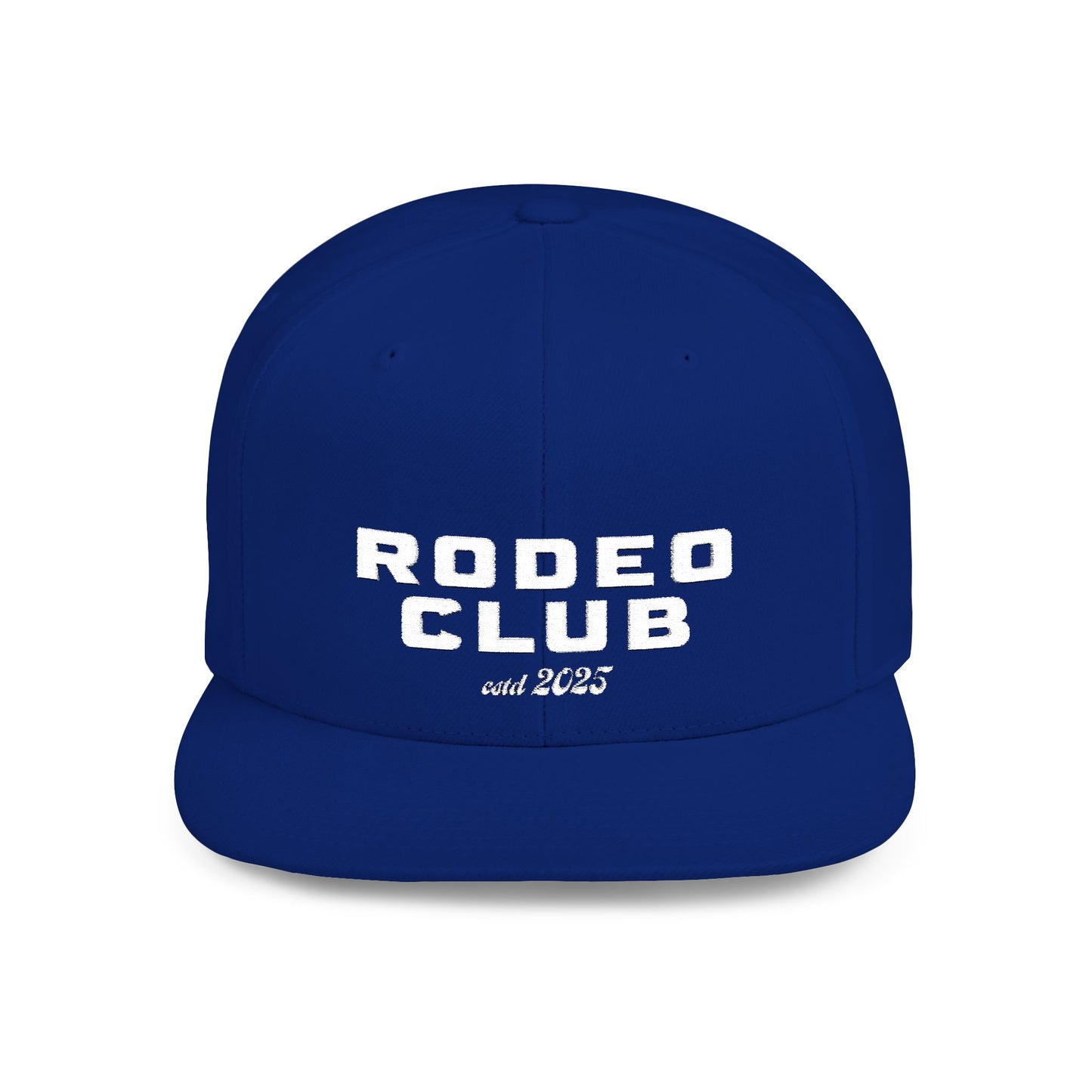 Rodeo Club Flat Bill Snapback Hat