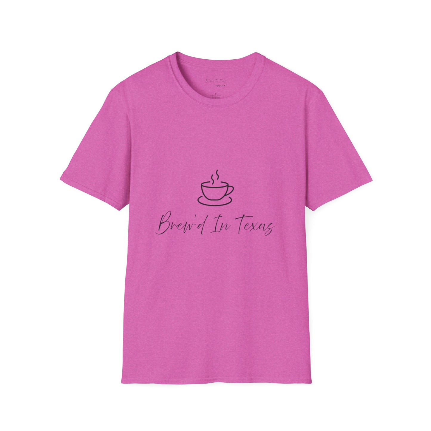 Brew'd In Texas Unisex Softstyle T-Shirt