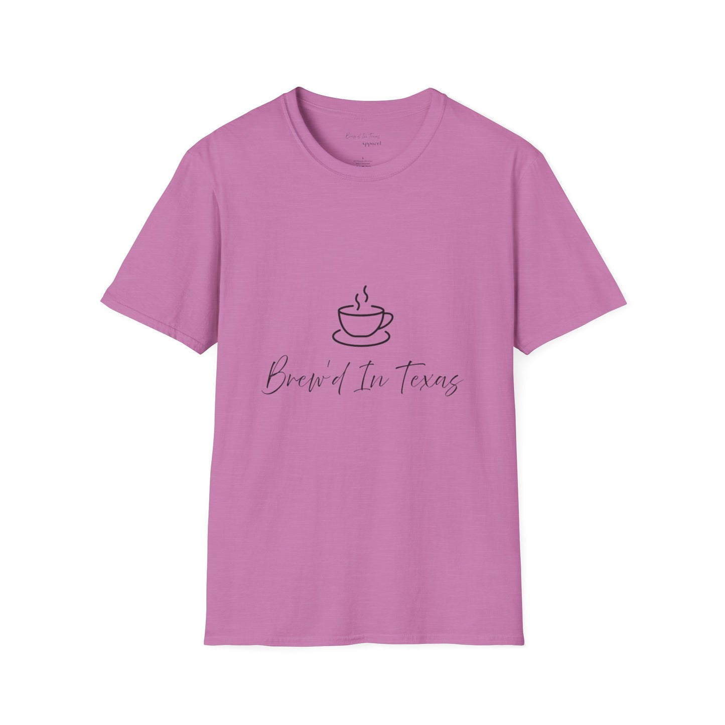 Brew'd In Texas Unisex Softstyle T-Shirt