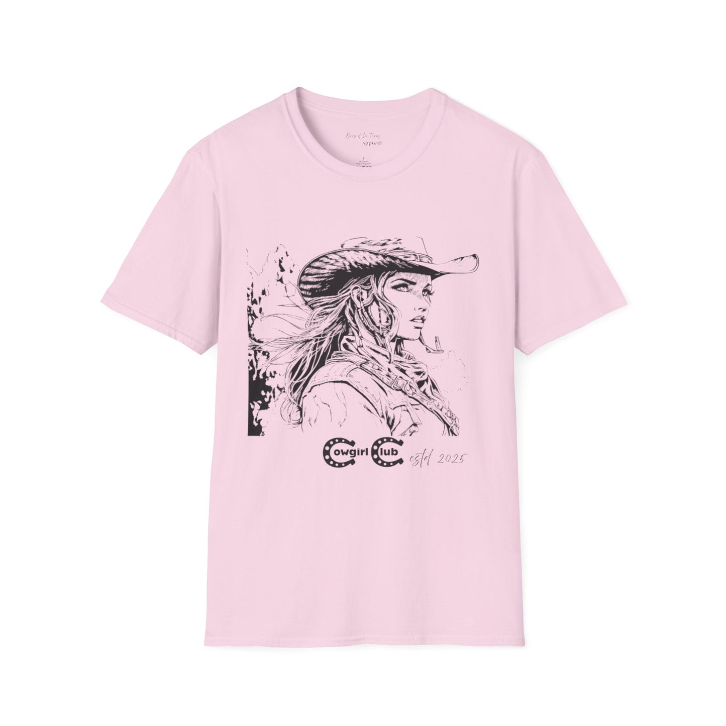 Cowgirl Club Unisex Softstyle T-Shirt
