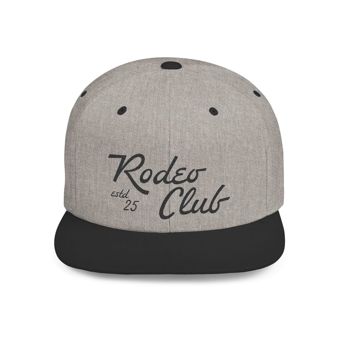Rodeo Club Flat Bill Snapback Hat