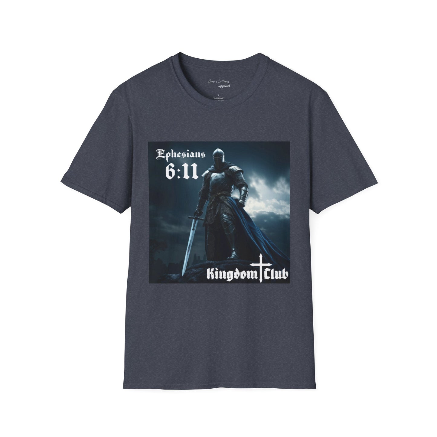 Ephesians 6:11 Knight Graphic Unisex Softstyle T-Shirt