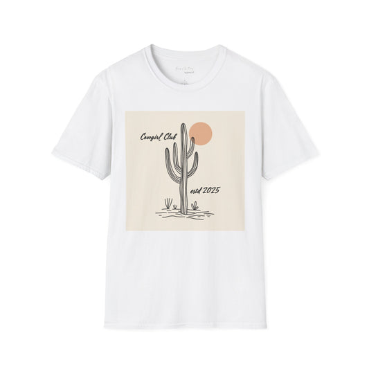 Cowgirl Club Cactus Club Unisex Softstyle T-Shirt