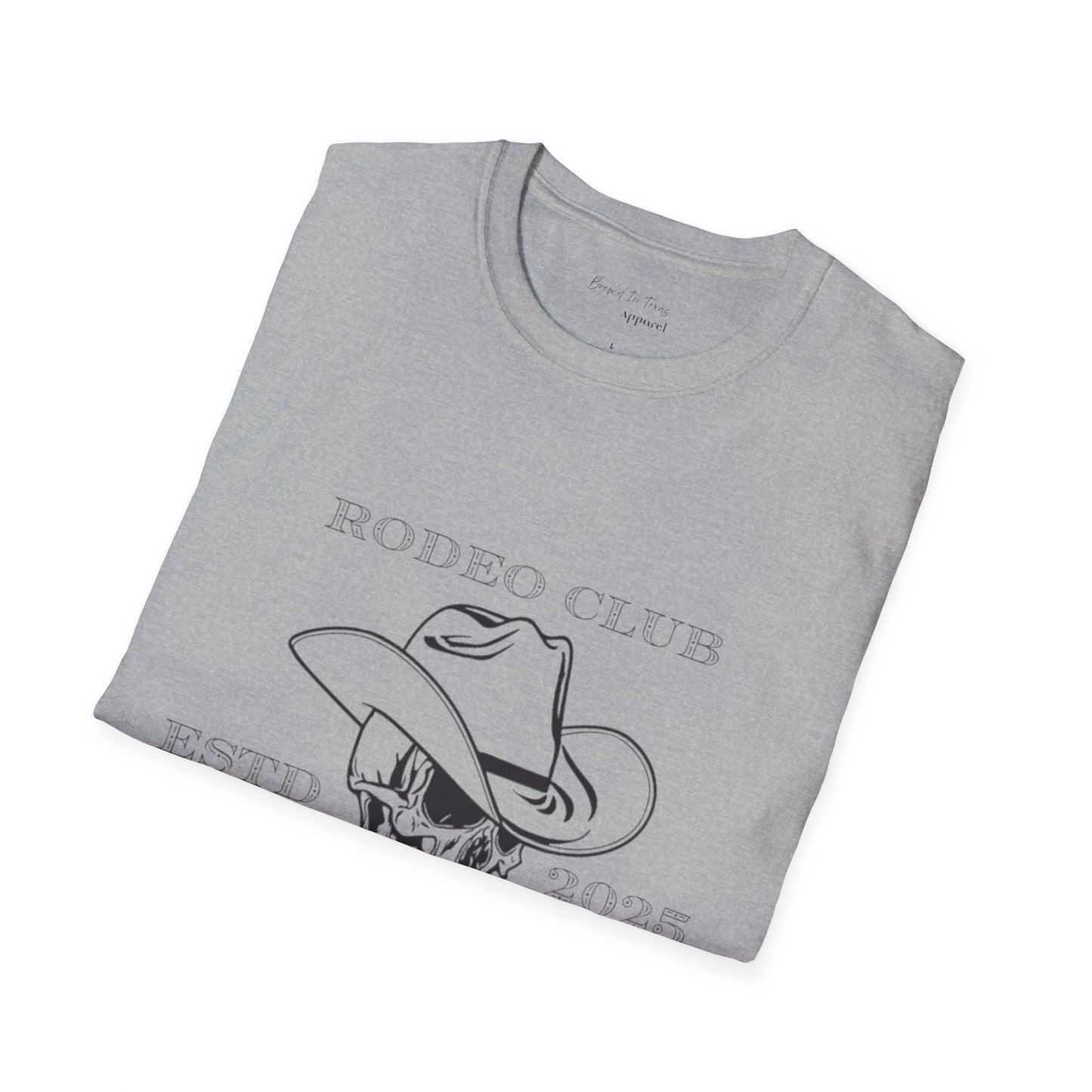 Rodeo Club Skull Unisex T-Shirt