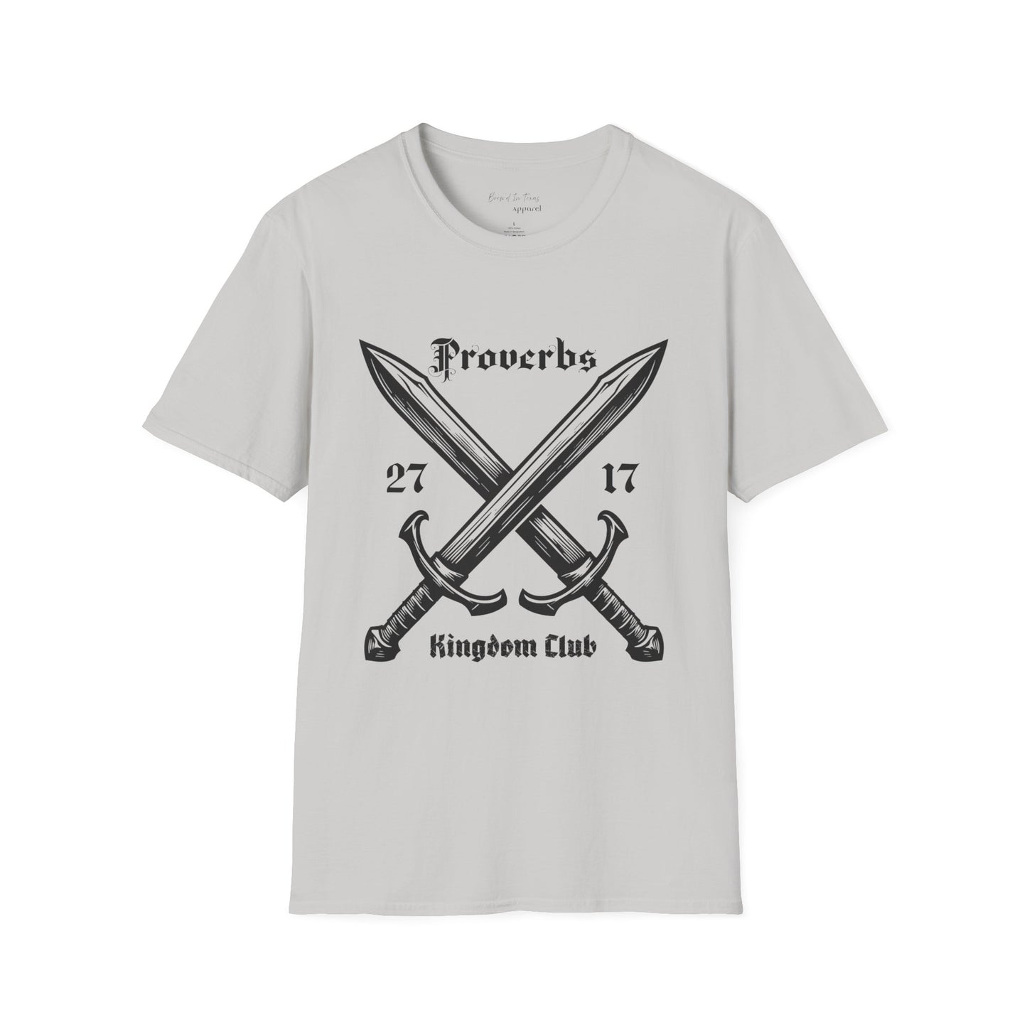 Kingdom Club Unisex Proverbs 27:17 T-Shirt