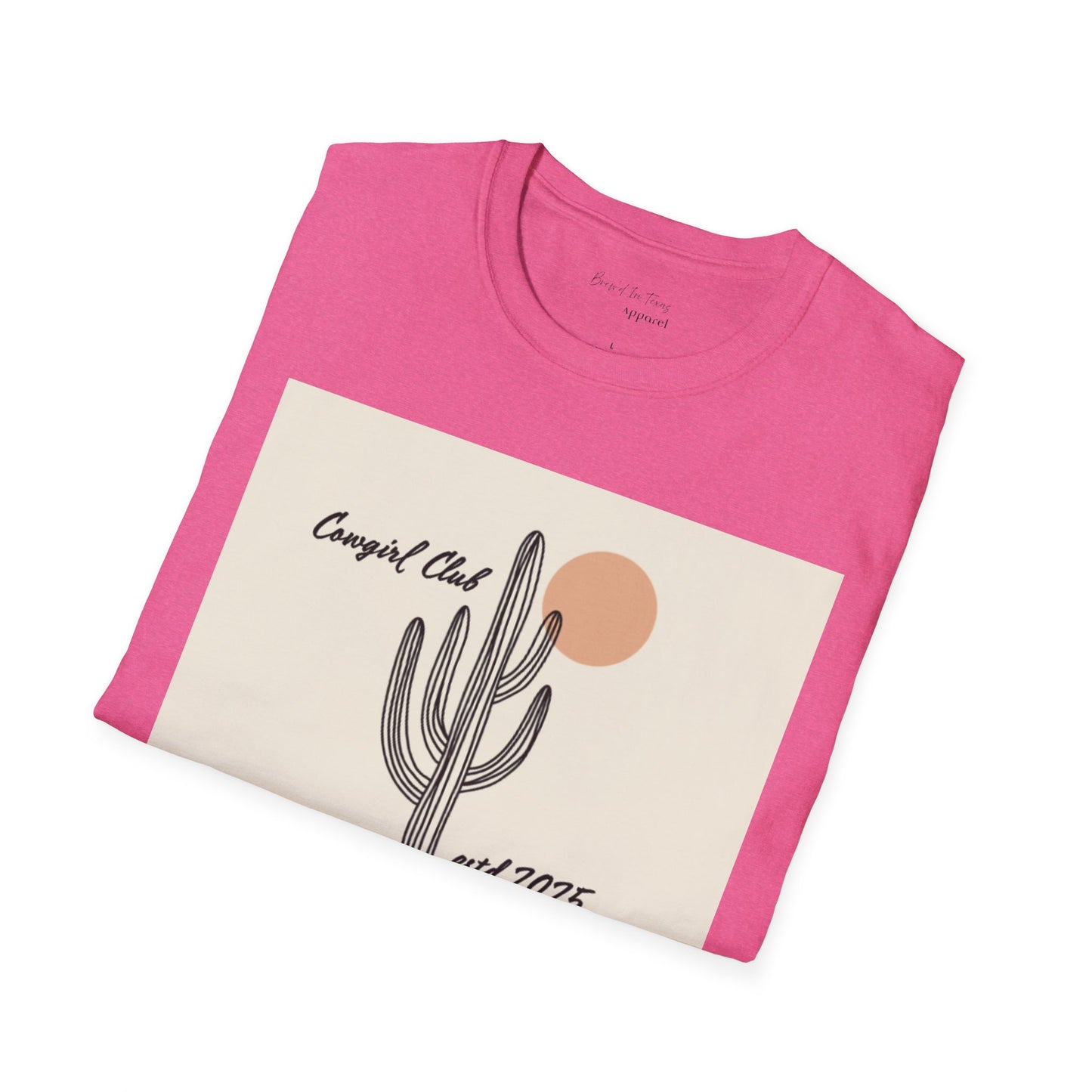 Cowgirl Club Cactus Club Unisex Softstyle T-Shirt