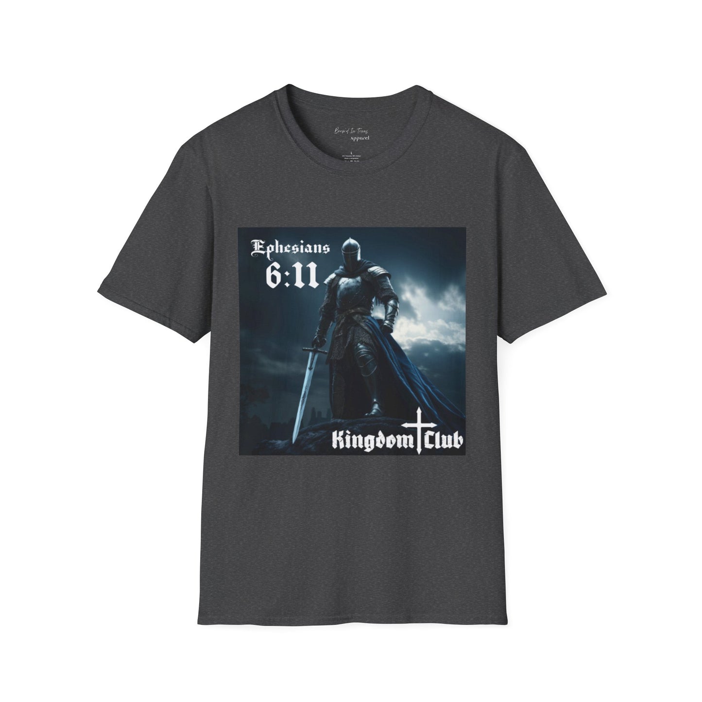Ephesians 6:11 Knight Graphic Unisex Softstyle T-Shirt