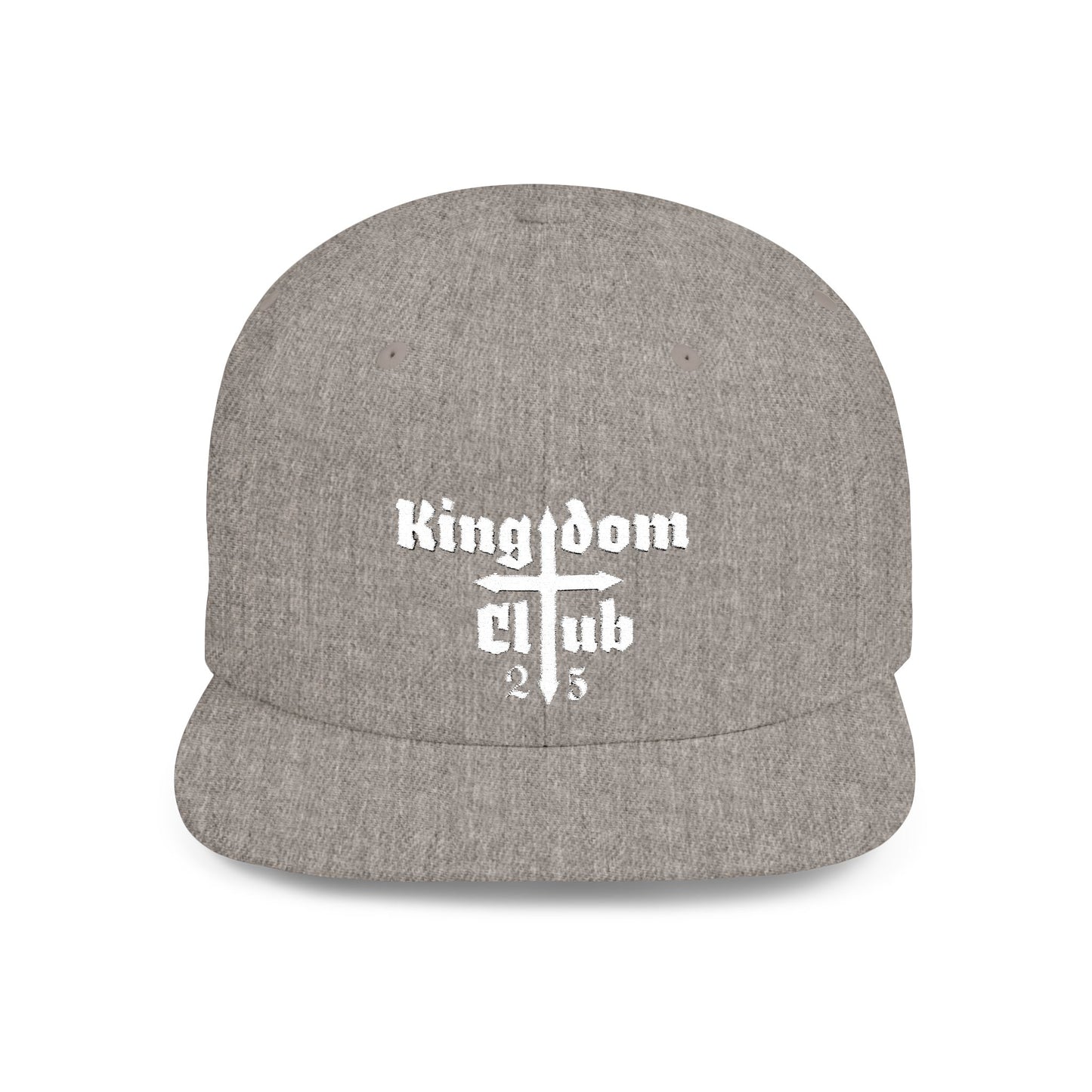 Kingdom Club Flat Bill Snapback Hat