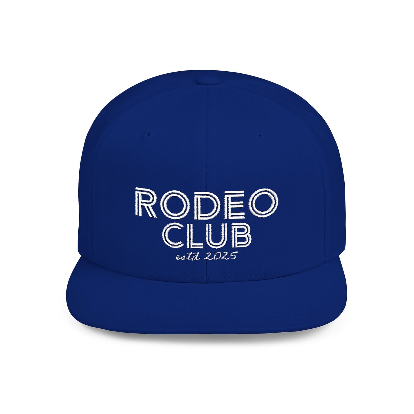 Rodeo Club Flat Bill Snapback Hat