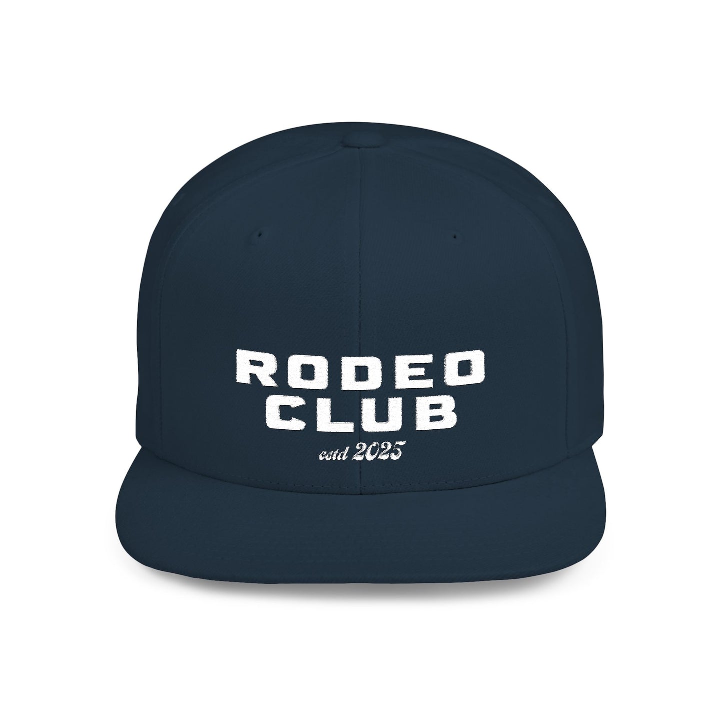 Rodeo Club Flat Bill Snapback Hat