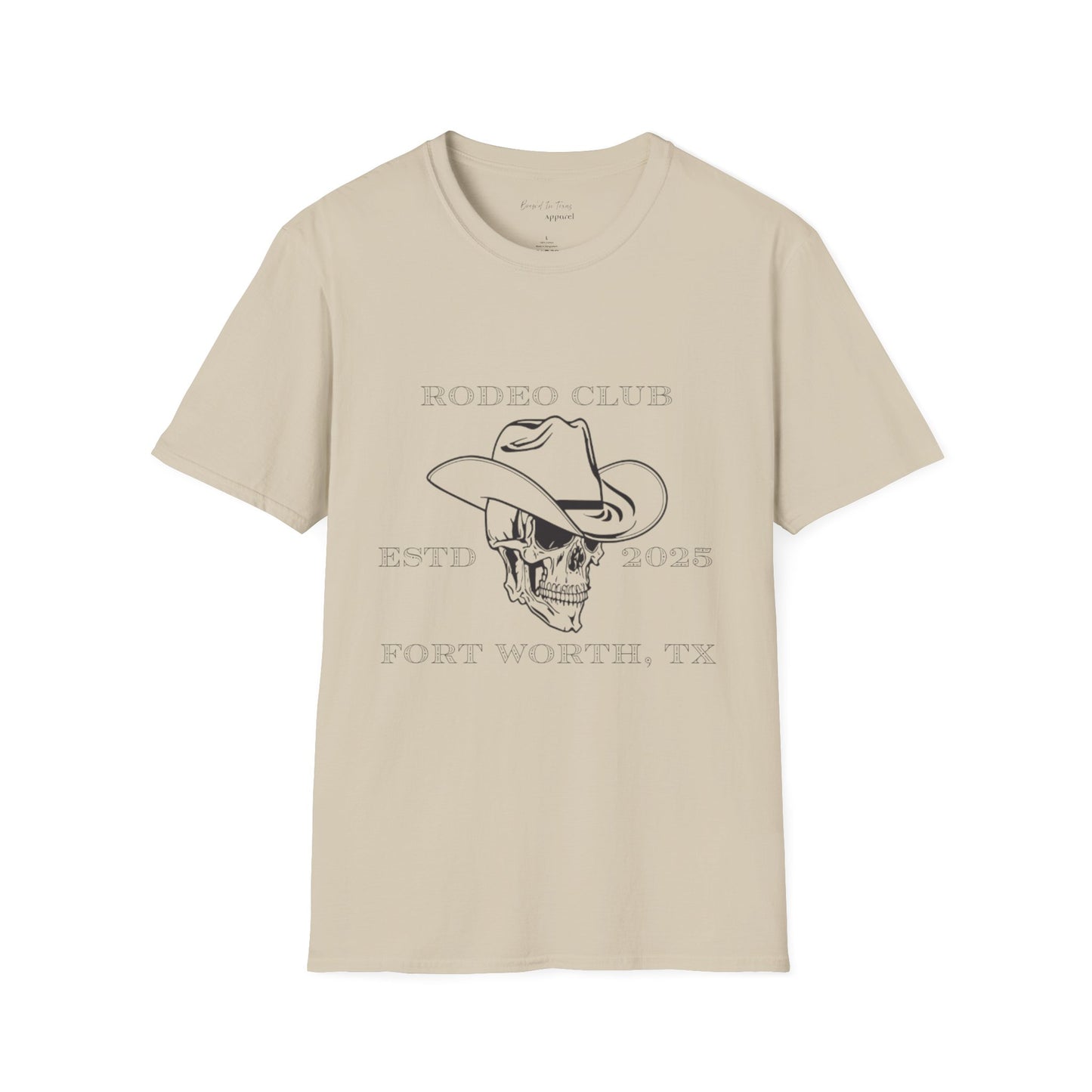 Rodeo Club Skull Unisex T-Shirt