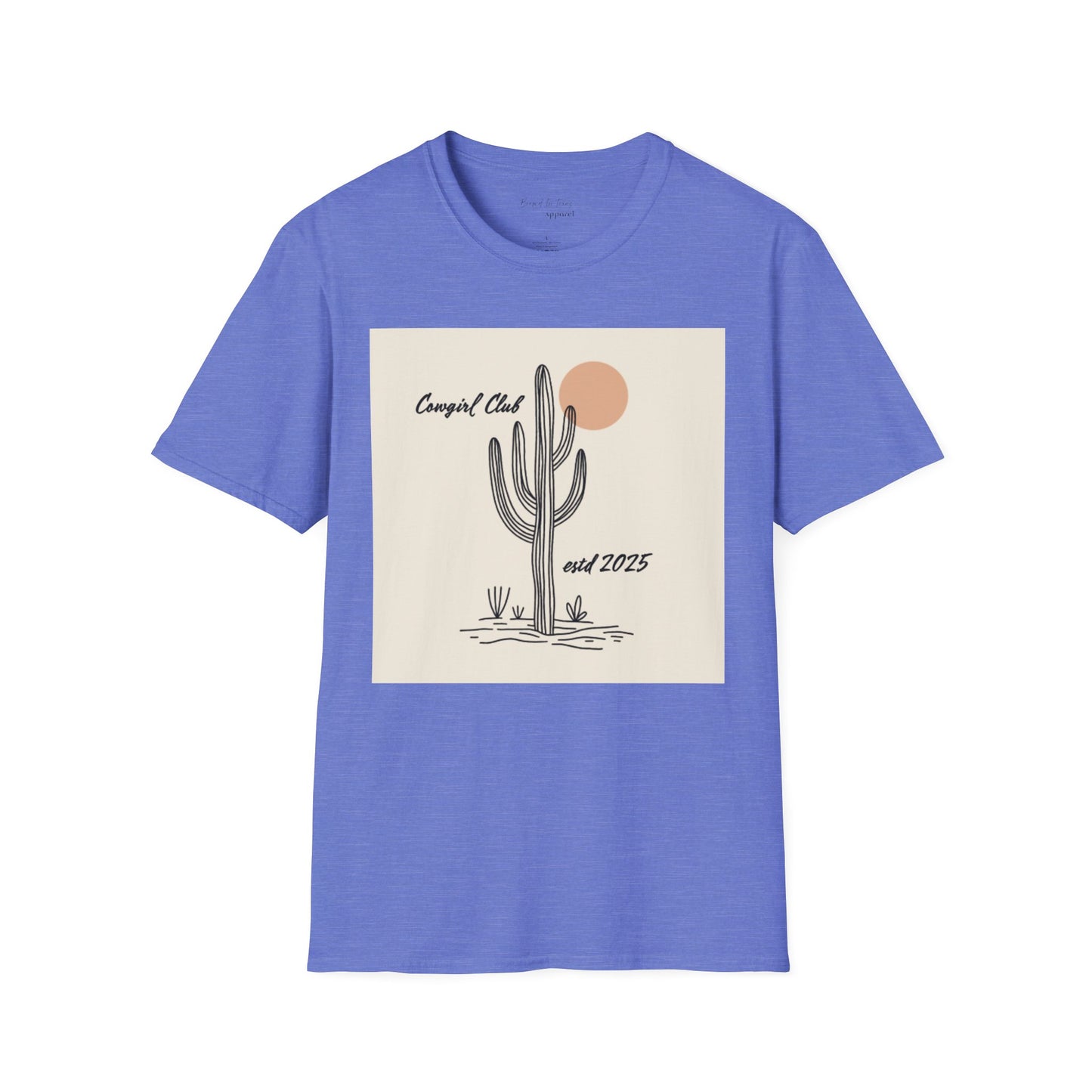Cowgirl Club Cactus Club Unisex Softstyle T-Shirt