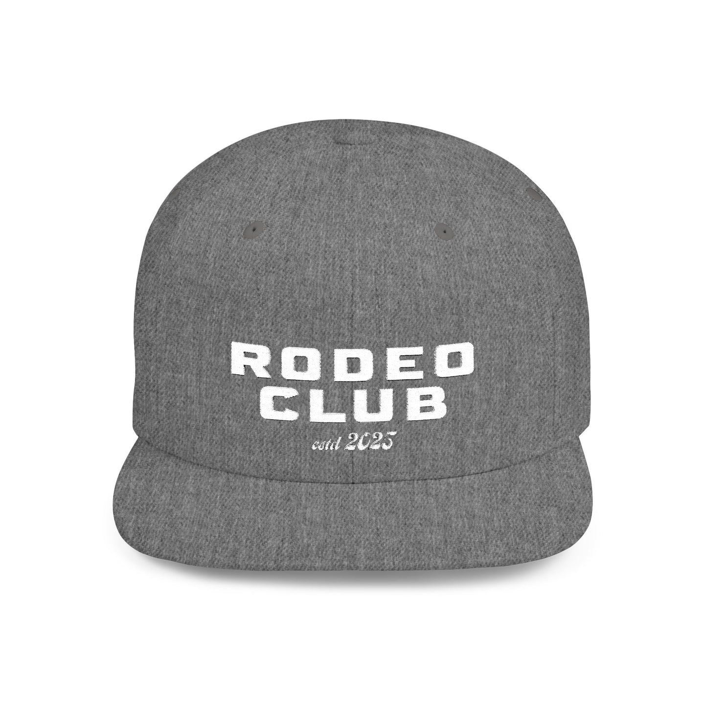 Rodeo Club Flat Bill Snapback Hat
