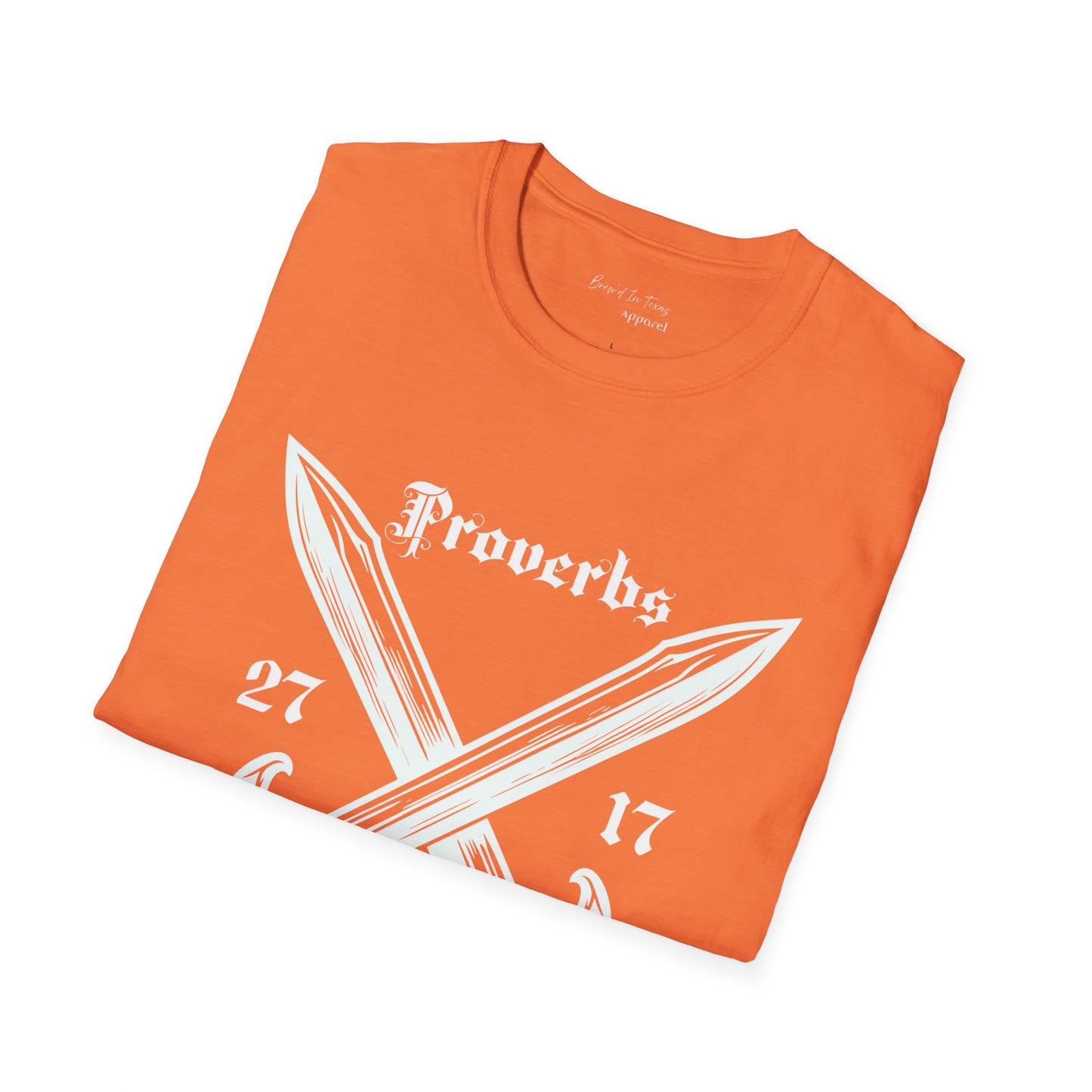 Kingdom Club Unisex Proverbs 27:17 T-Shirt