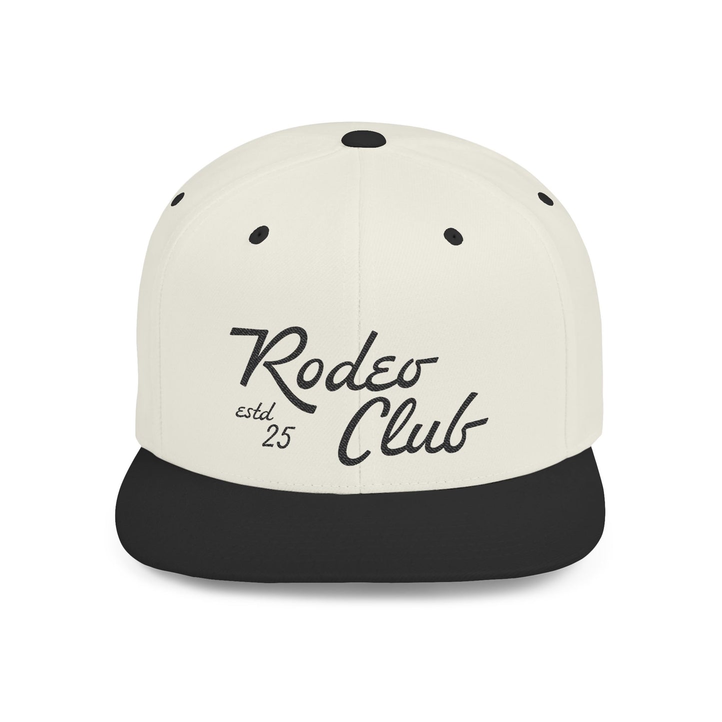 Rodeo Club Flat Bill Snapback Hat