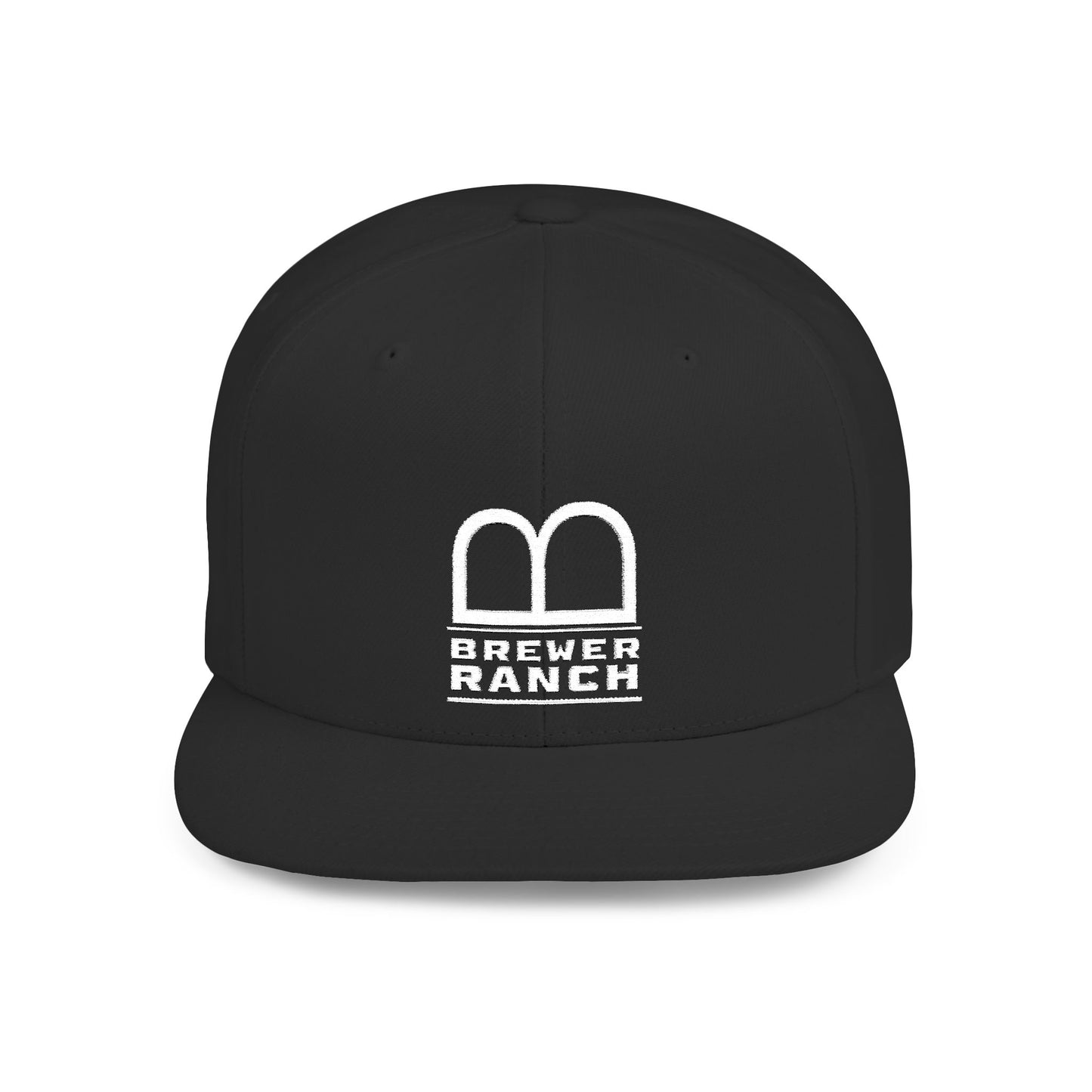 Brew'd In Texas Brewer Ranch Flat Bill Snapback Cap