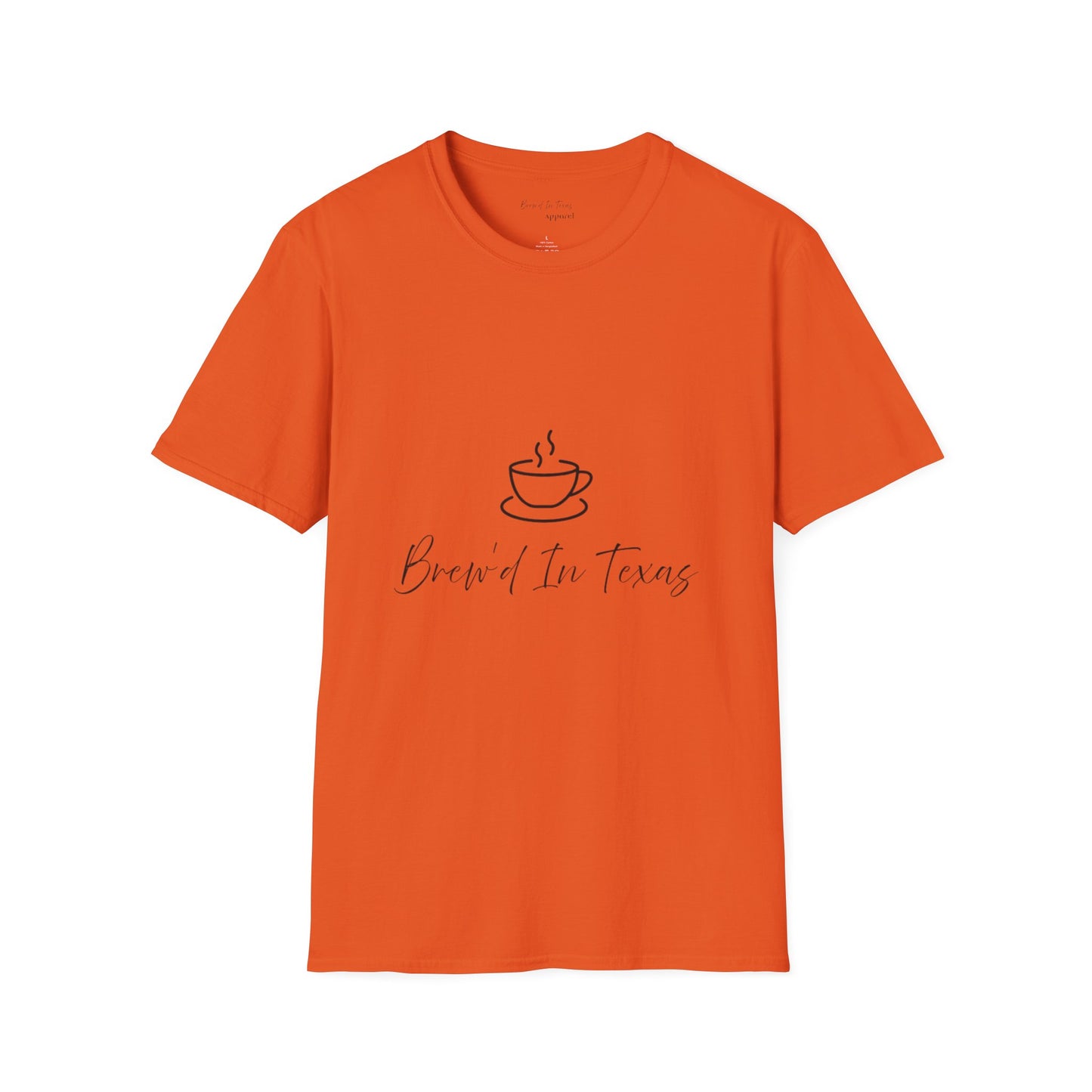 Brew'd In Texas Unisex Softstyle T-Shirt