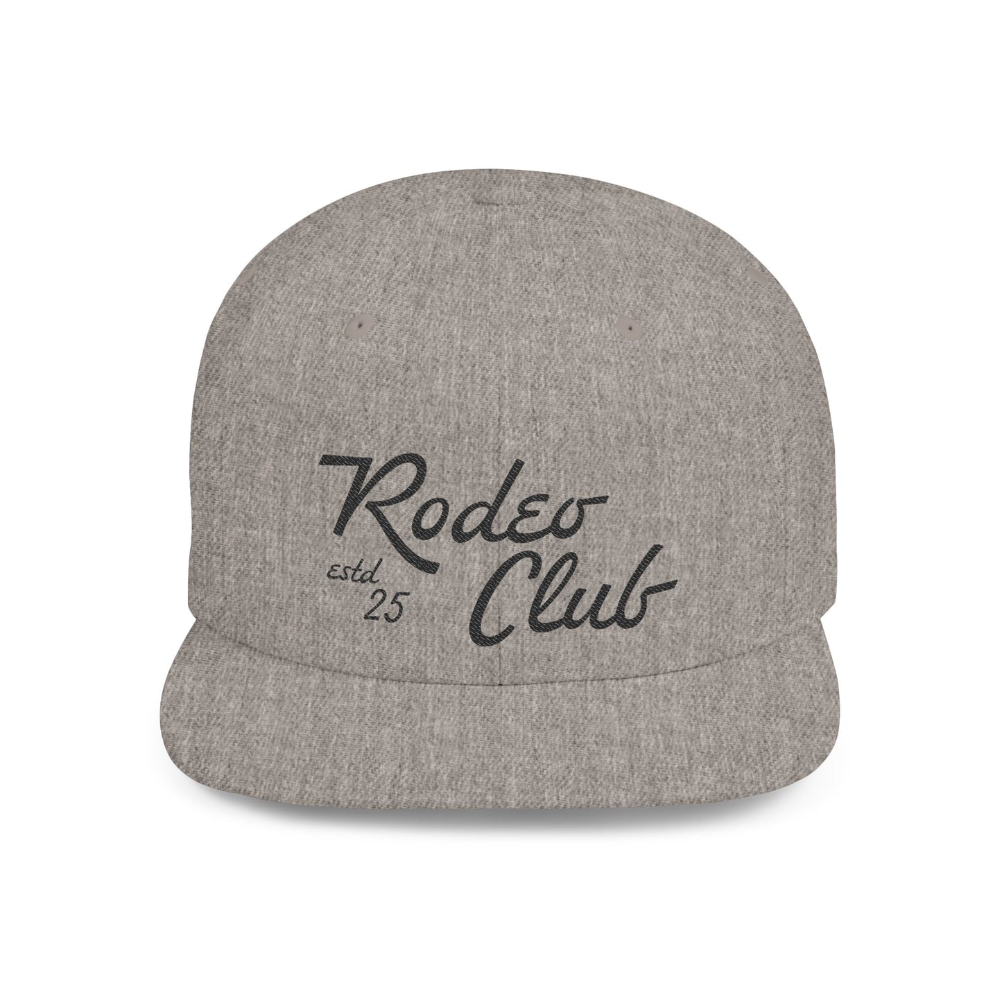 Rodeo Club Flat Bill Snapback Hat
