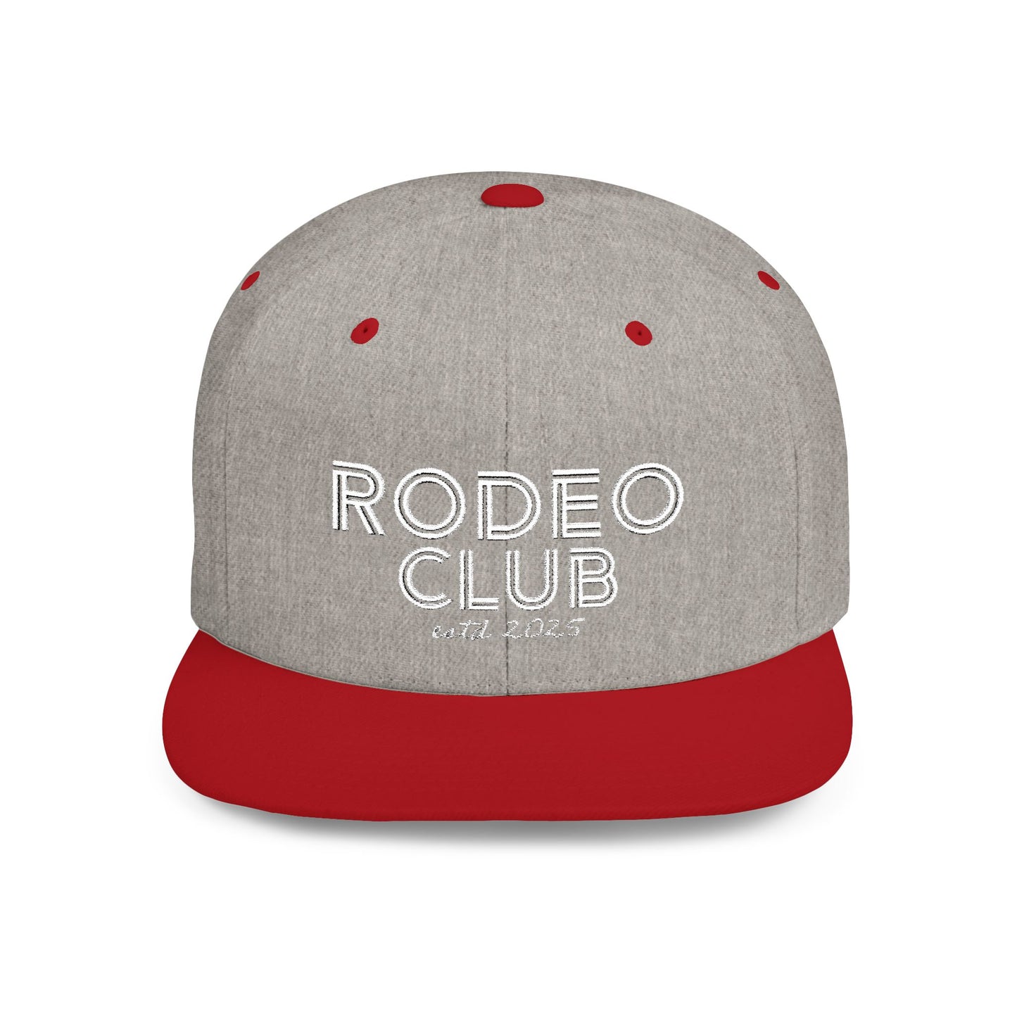 Rodeo Club Flat Bill Snapback Hat