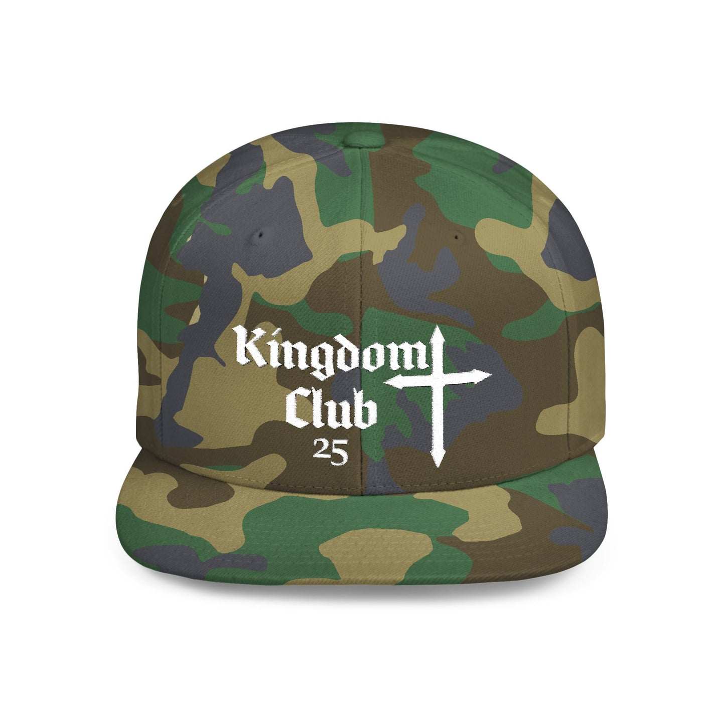 Kingdom Club Flat Bill Snapback Hat