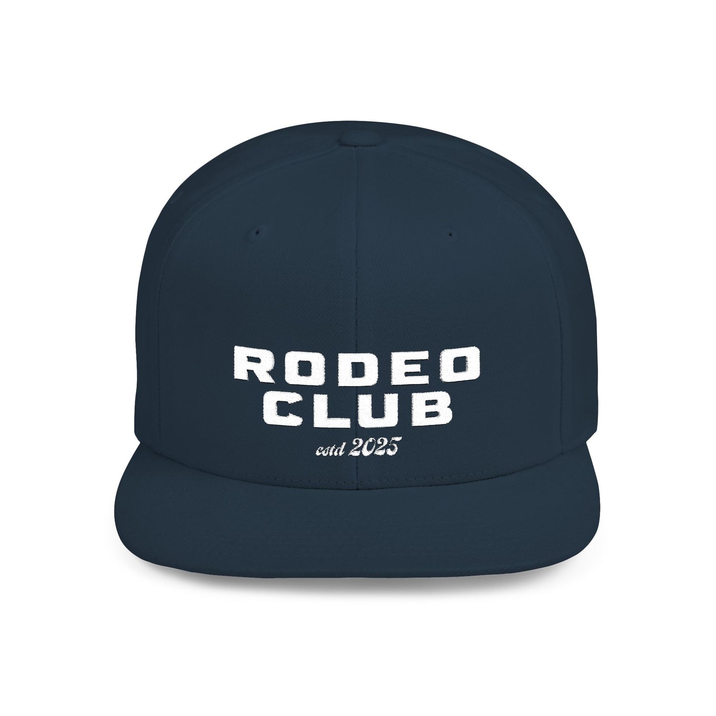Rodeo Club Flat Bill Snapback Hat