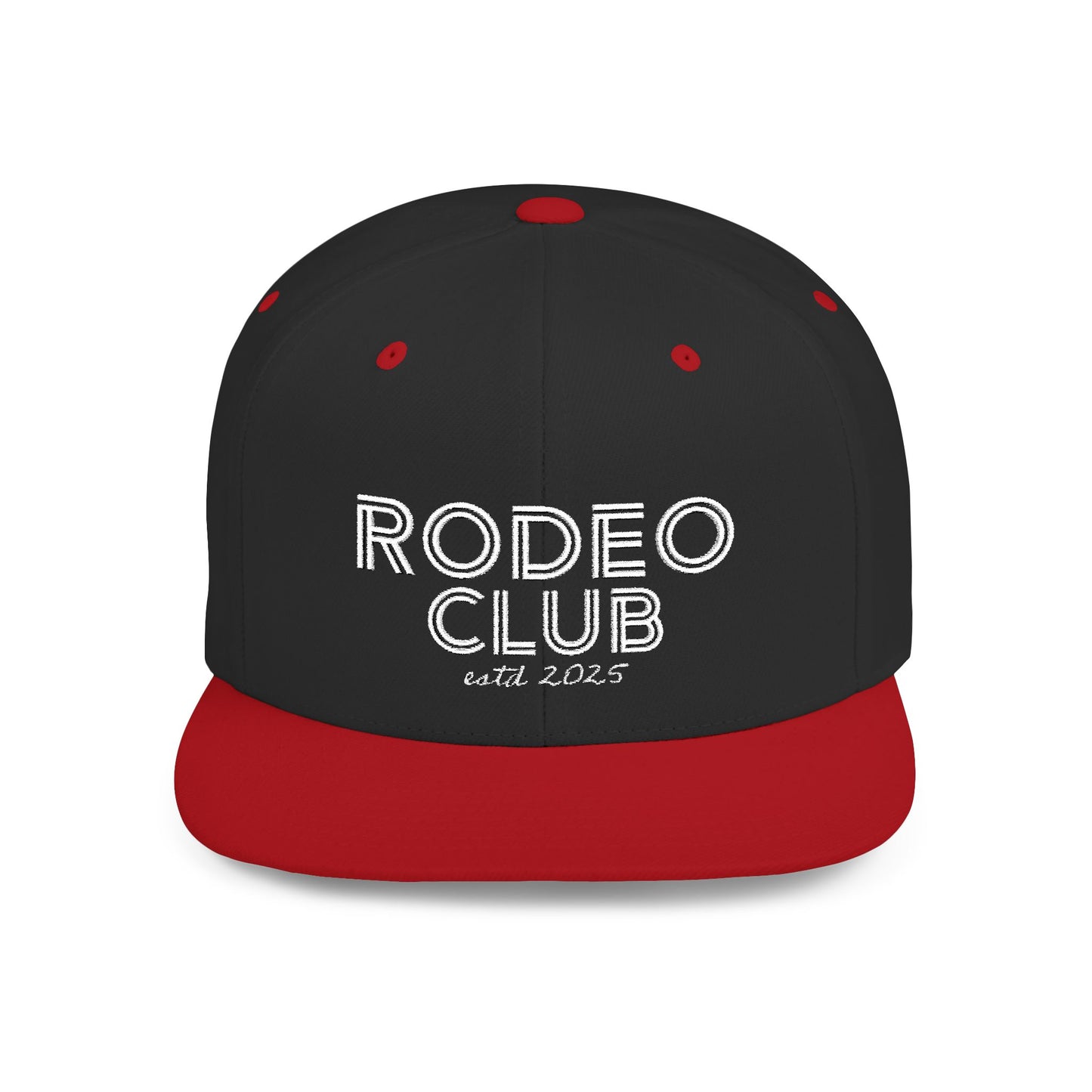 Rodeo Club Flat Bill Snapback Hat