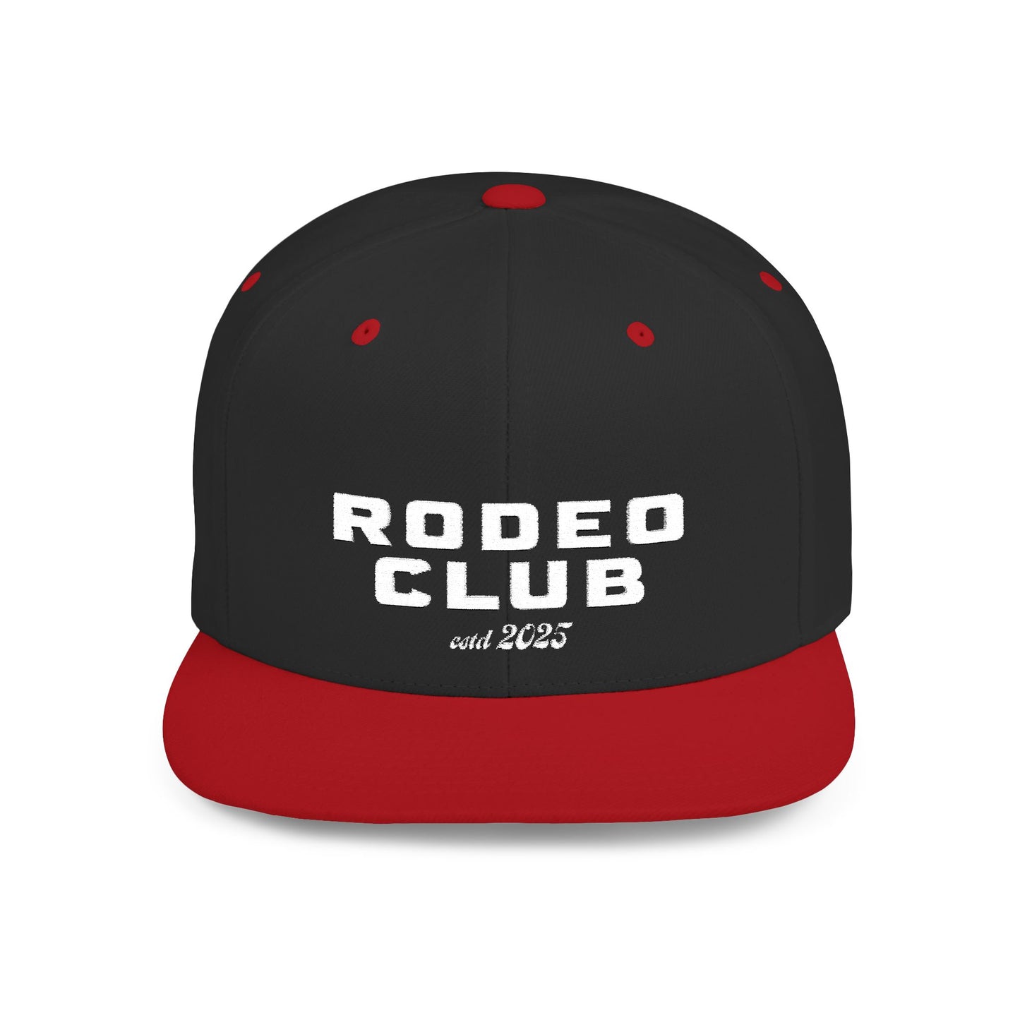 Rodeo Club Flat Bill Snapback Hat