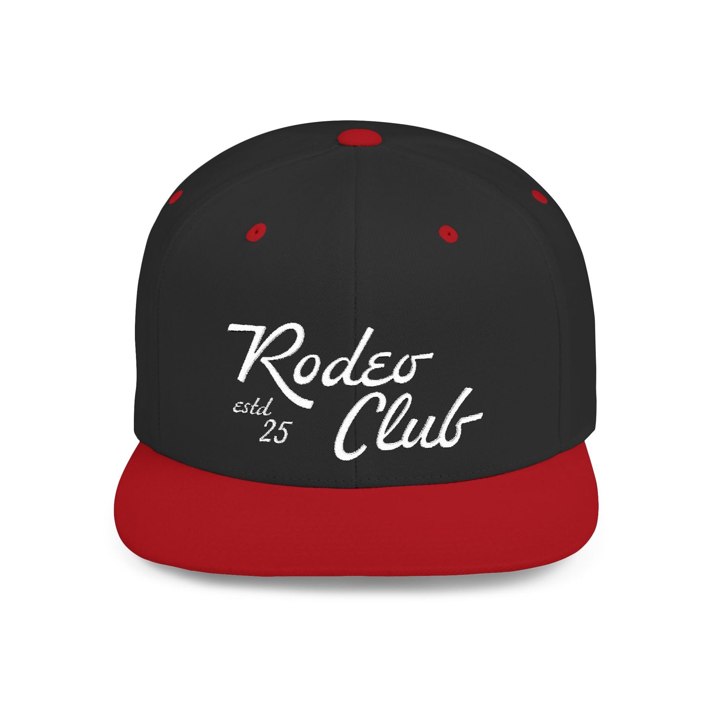 Rodeo Club Flat Bill Snapback Hat