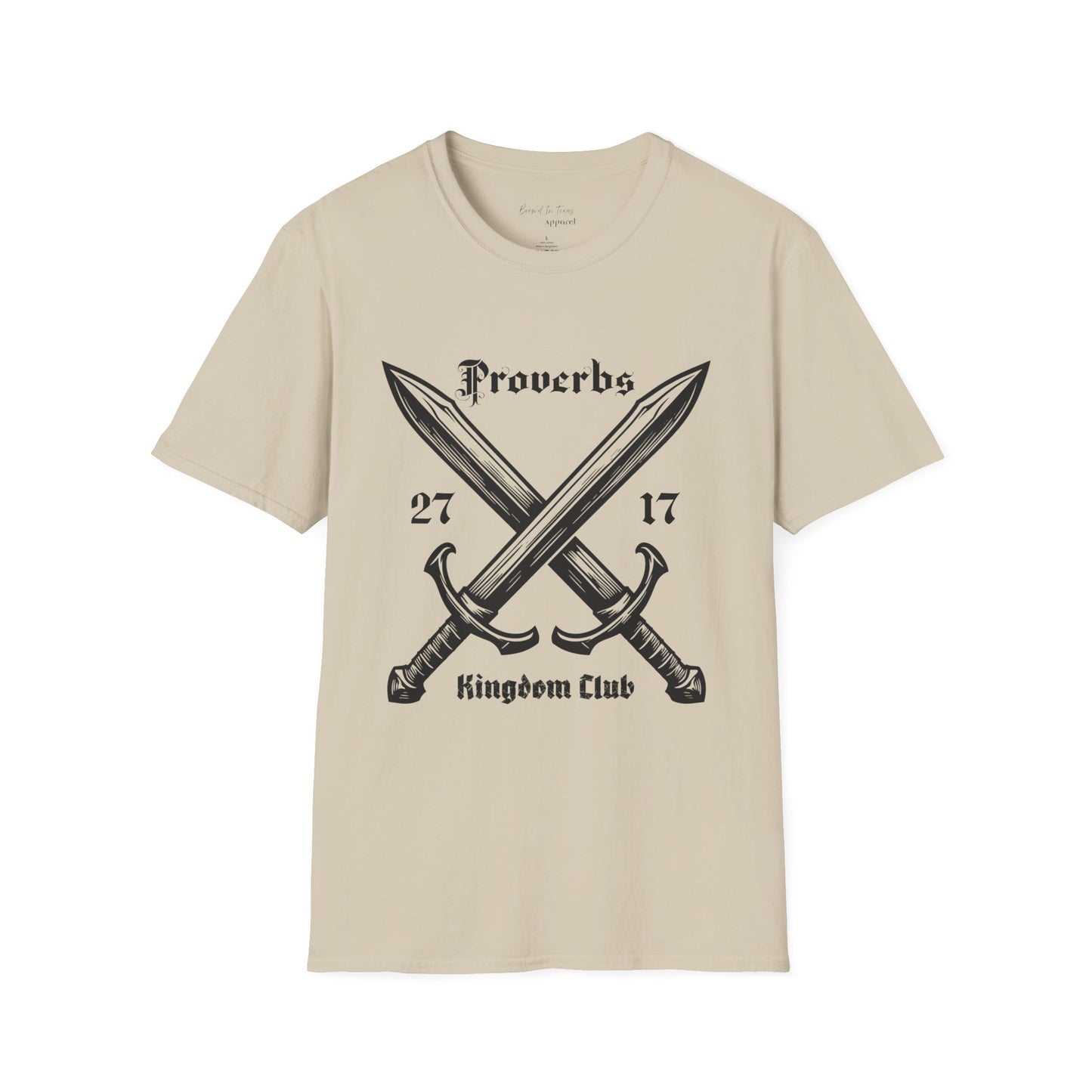 Kingdom Club Unisex Proverbs 27:17 T-Shirt