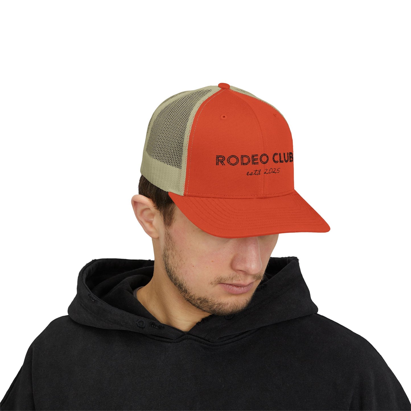 Rodeo Club Snapback Trucker Cap
