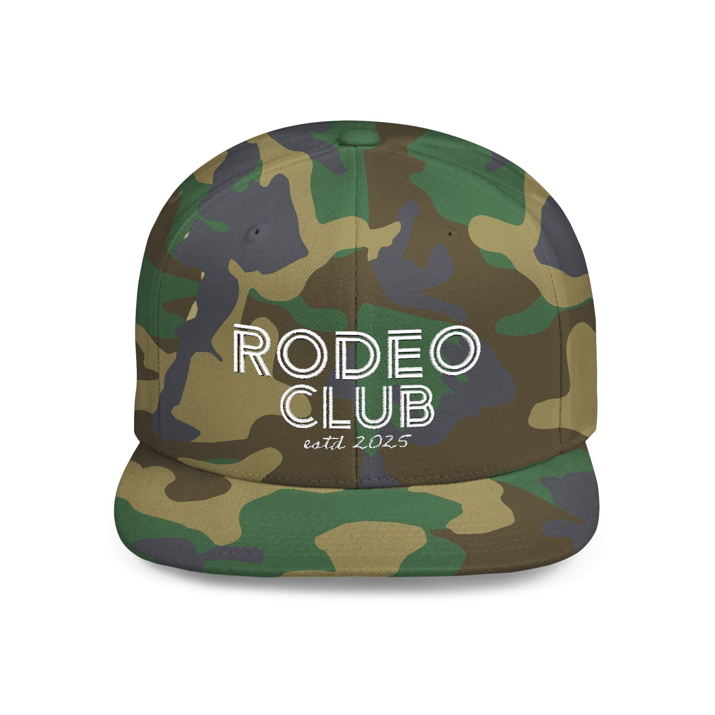 Rodeo Club Flat Bill Snapback Hat