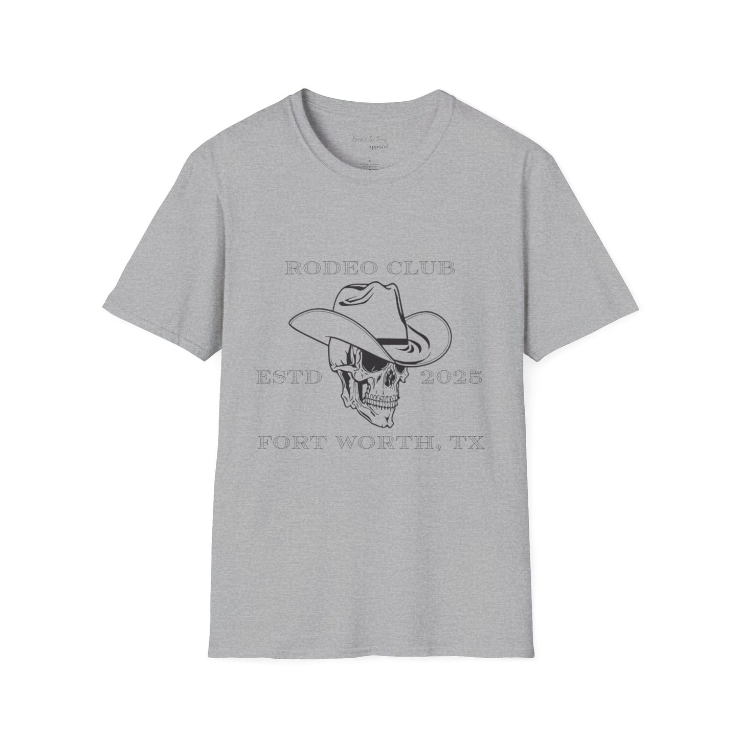 Rodeo Club Skull Unisex T-Shirt