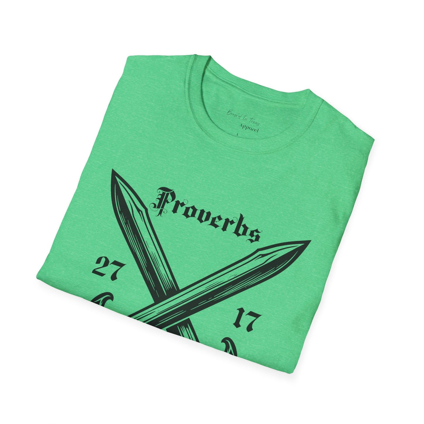 Kingdom Club Unisex Proverbs 27:17 T-Shirt