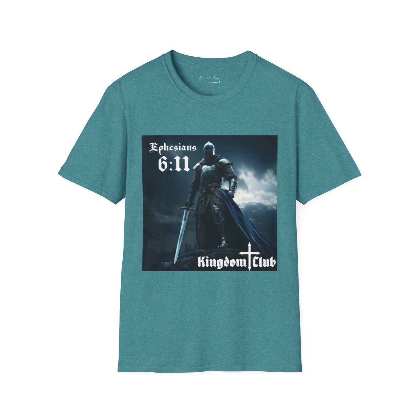 Ephesians 6:11 Knight Graphic Unisex Softstyle T-Shirt