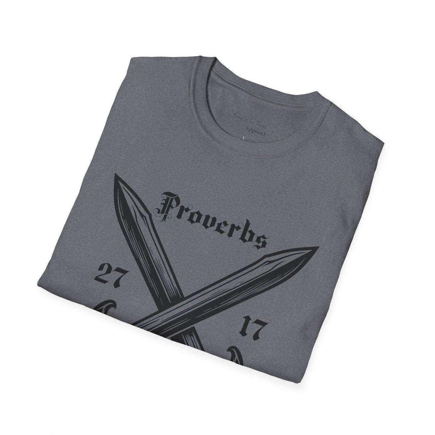 Kingdom Club Unisex Proverbs 27:17 T-Shirt