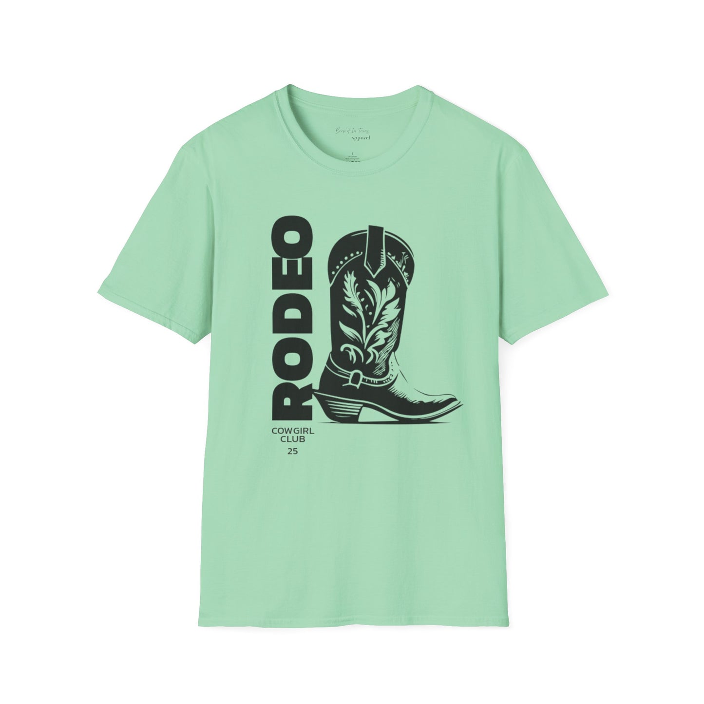 Cowgirl Club Rodeo Vintage Western Graphic Tee