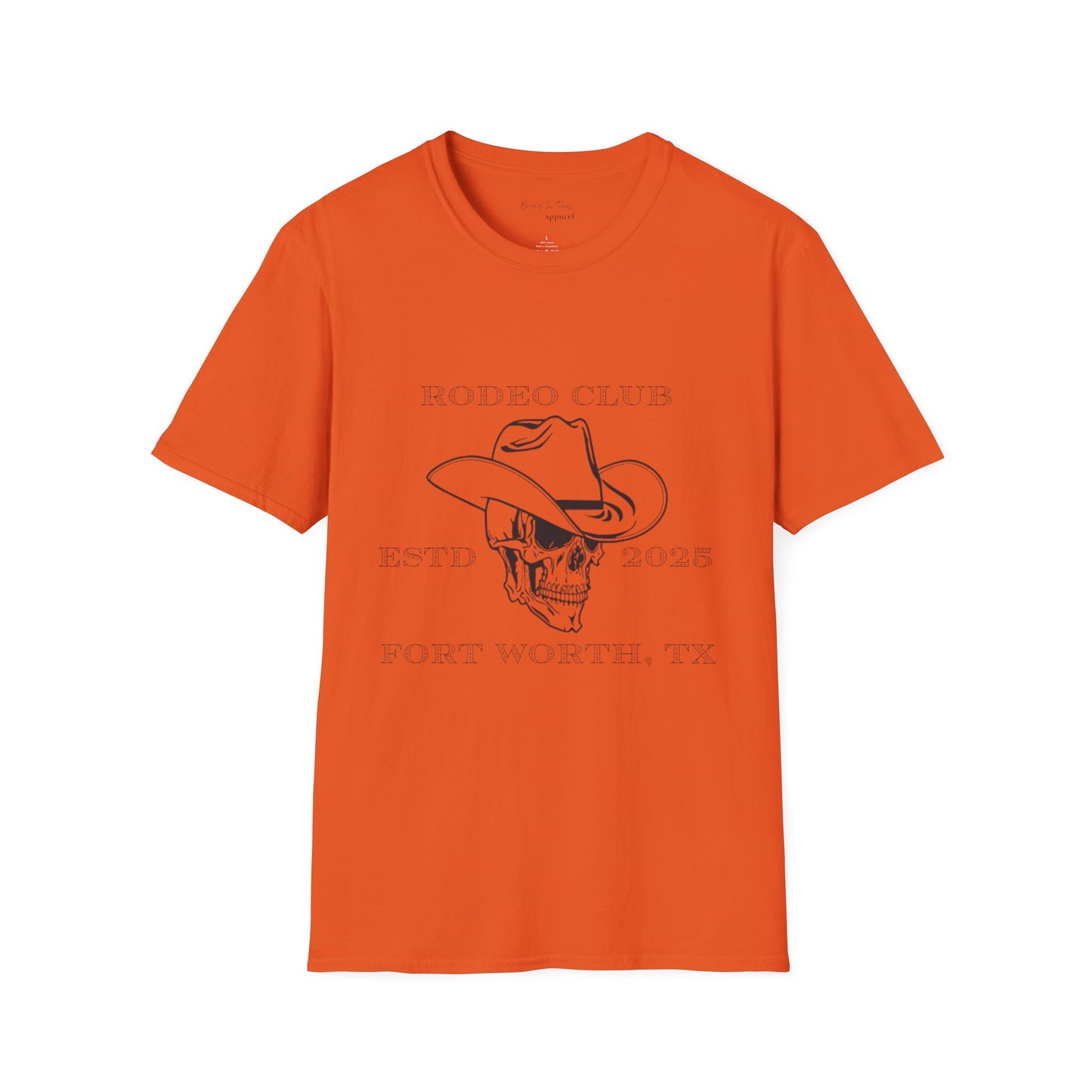 Rodeo Club Skull Unisex T-Shirt