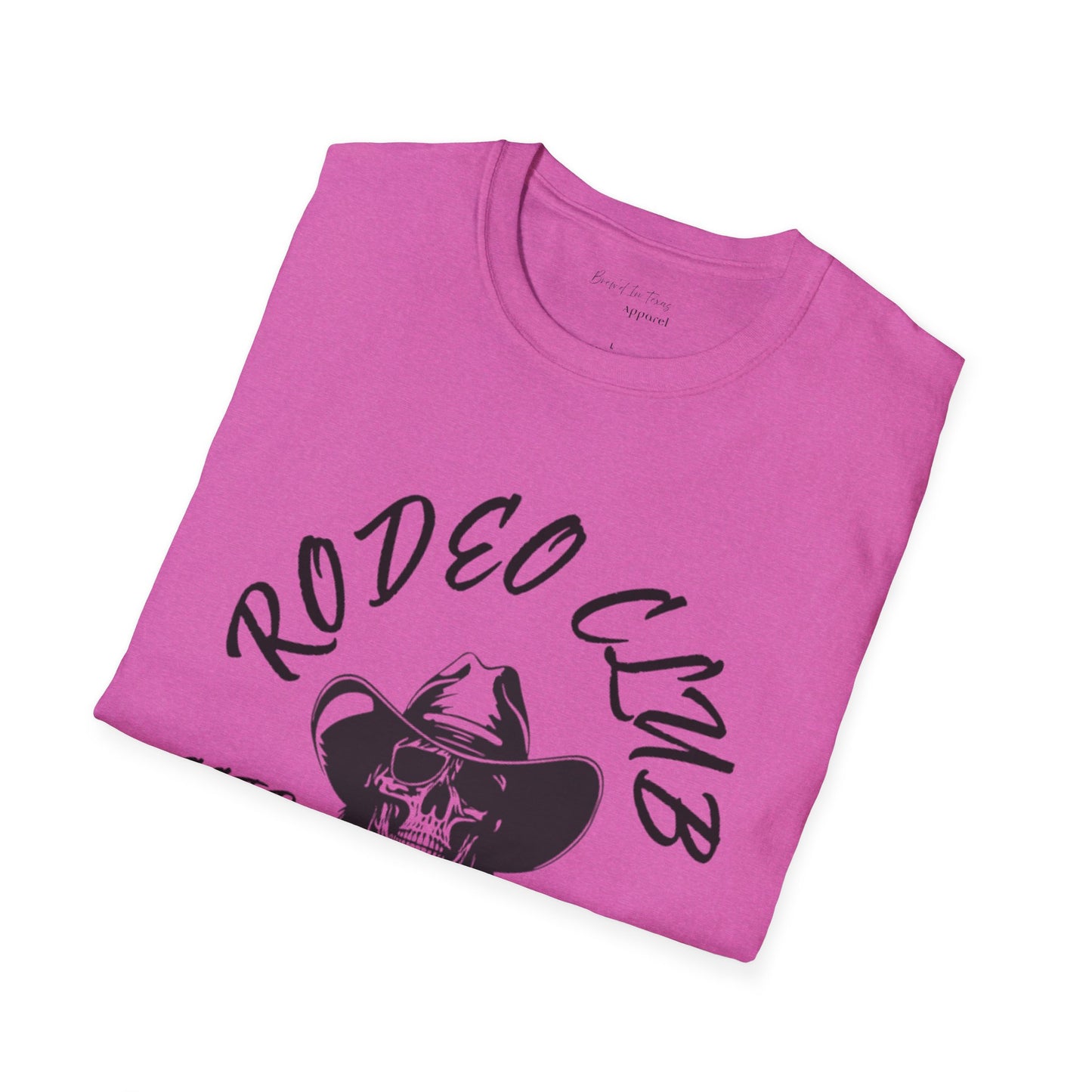 Rodeo Club Skull Graphic Unisex Softstyle T-Shirt