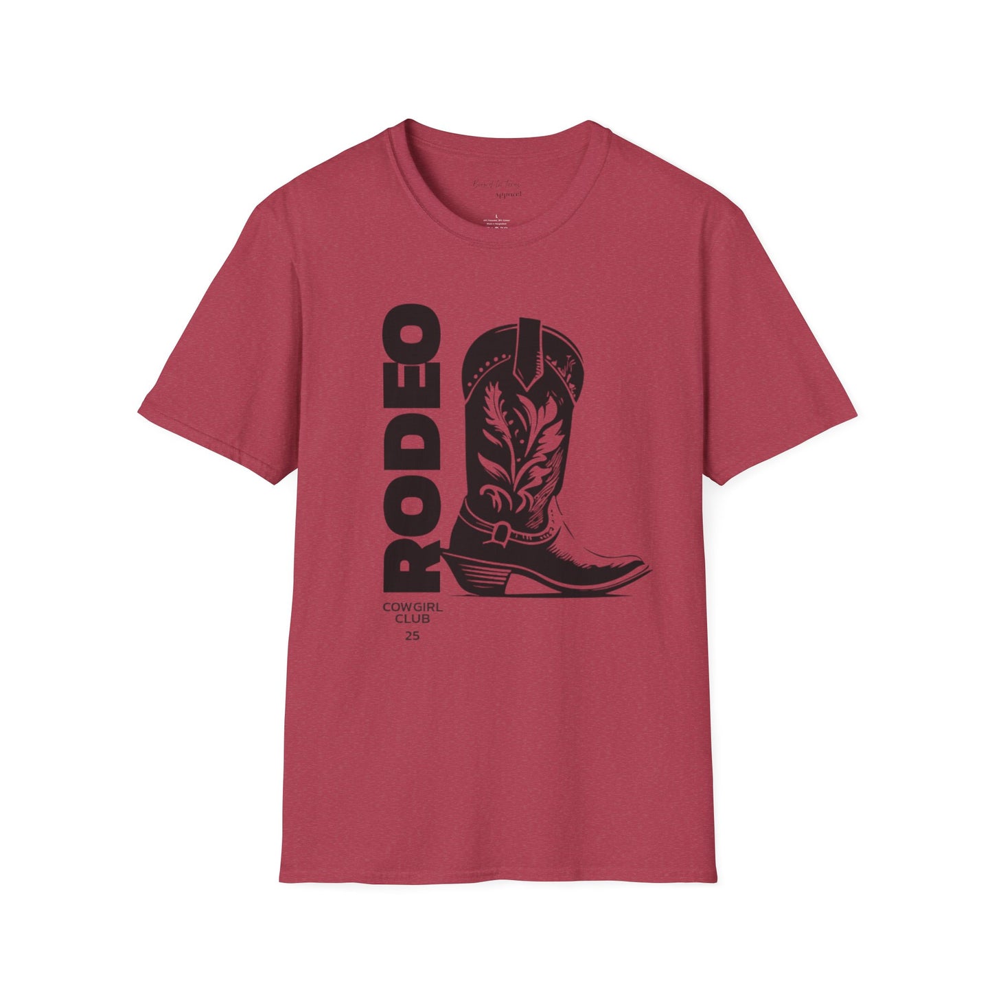 Cowgirl Club Rodeo Vintage Western Graphic Tee