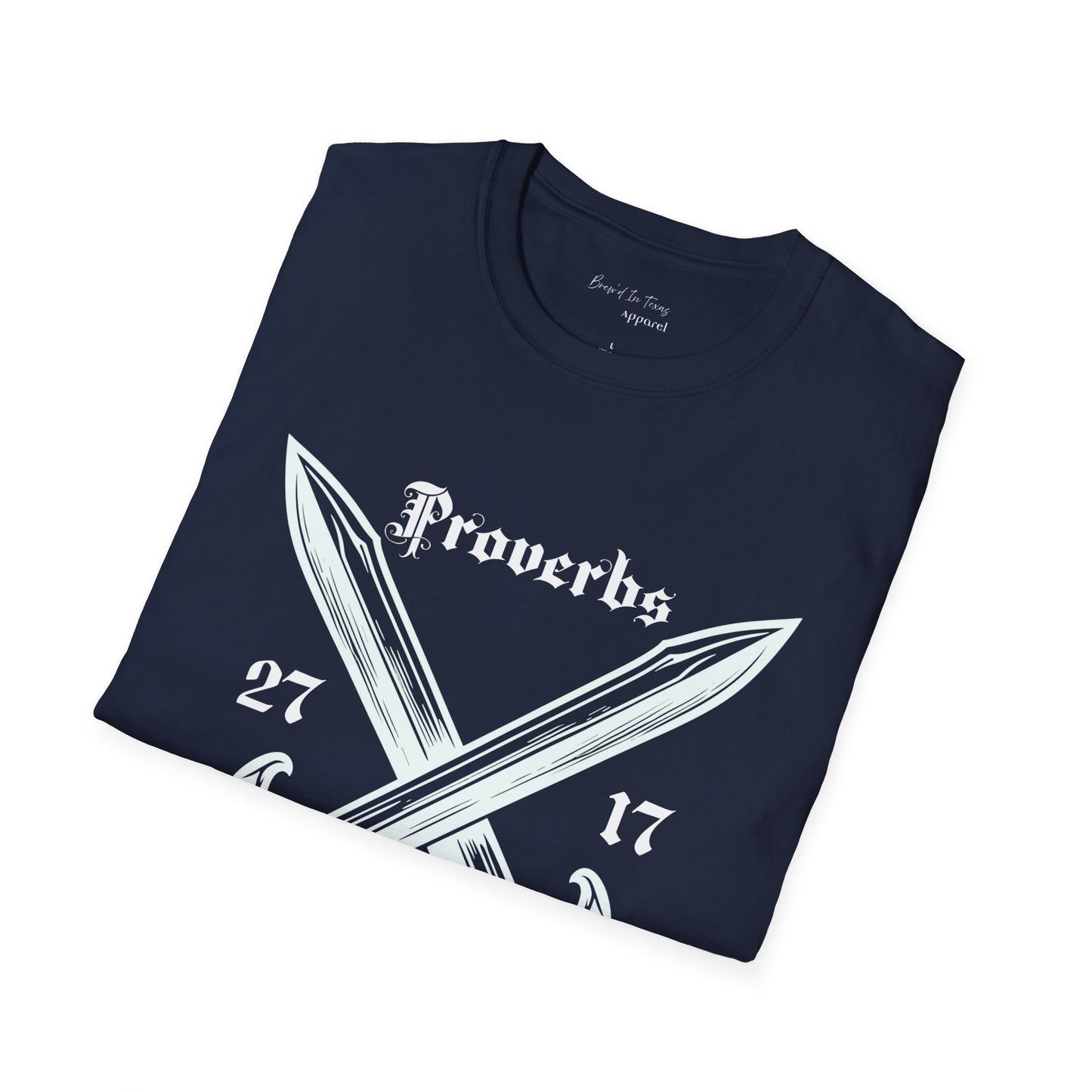 Kingdom Club Unisex Proverbs 27:17 T-Shirt
