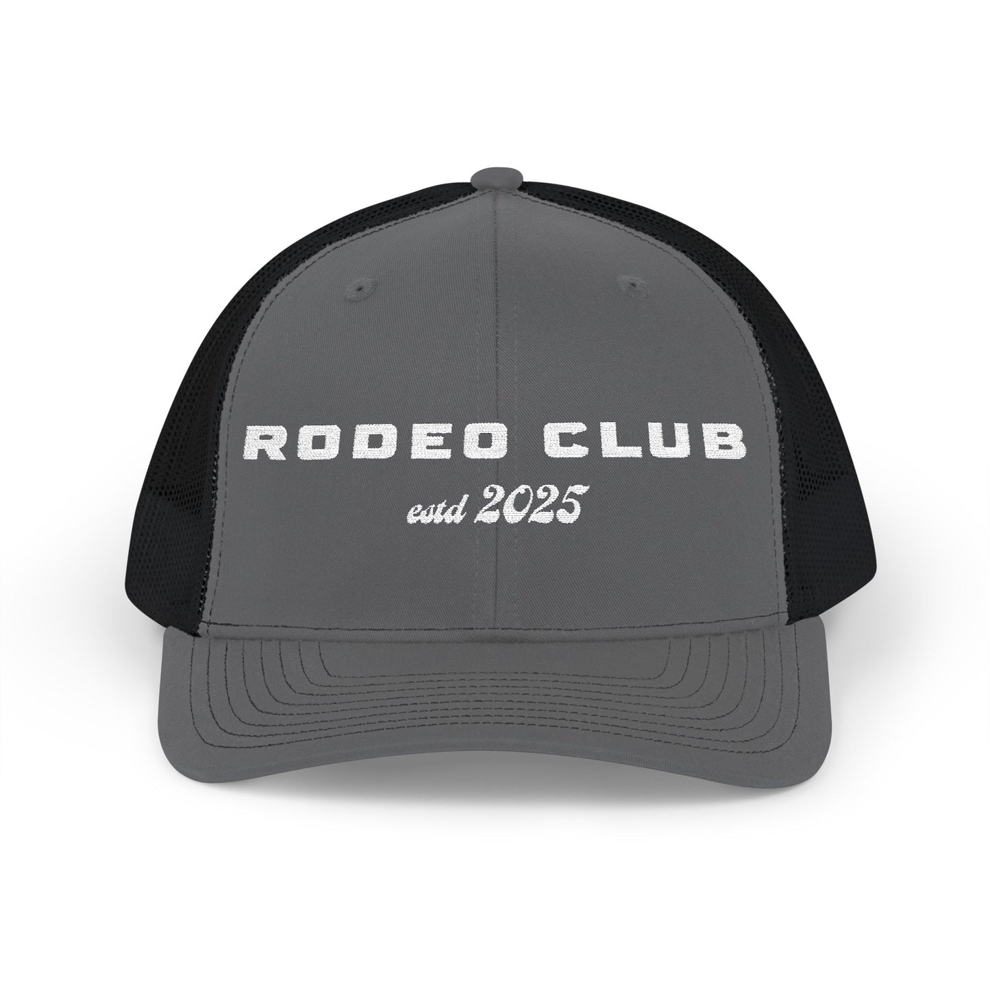 Rodeo Club Snapback Trucker Cap