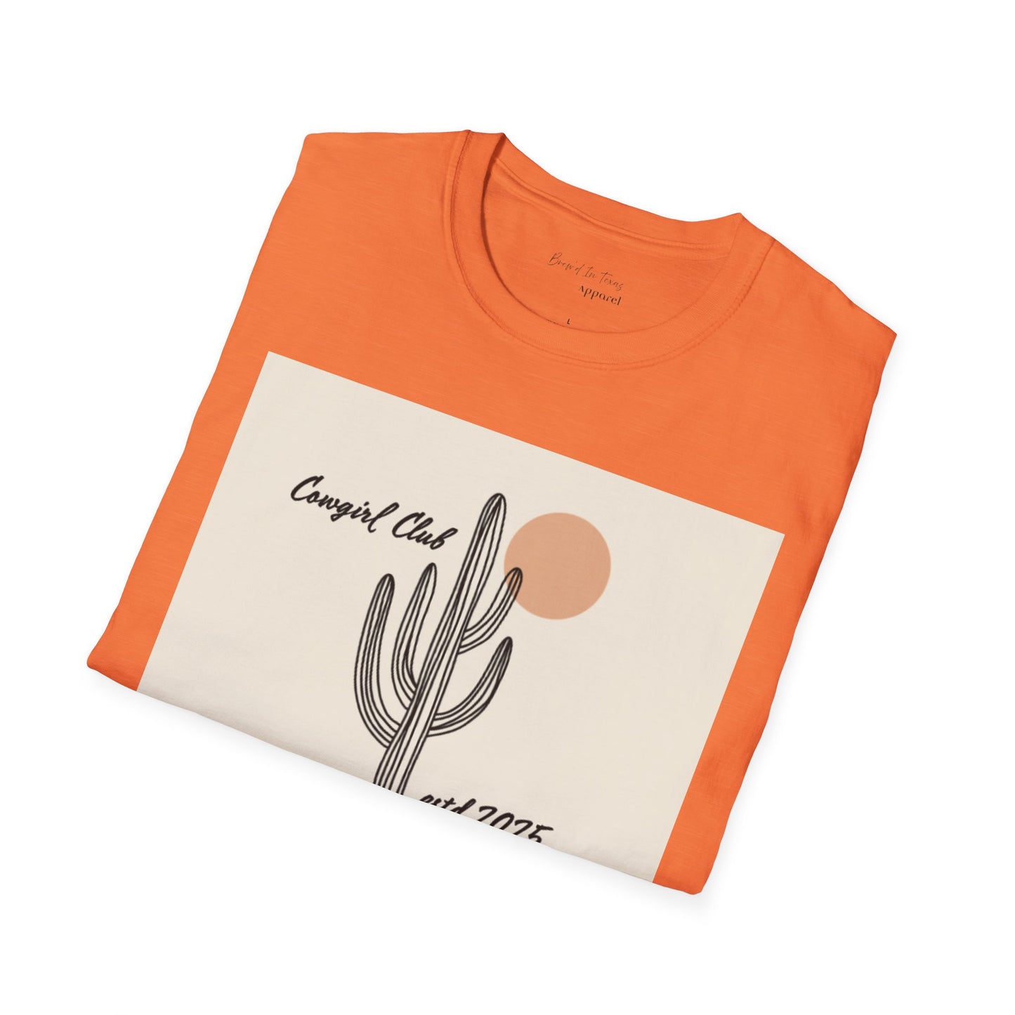 Cowgirl Club Cactus Club Unisex Softstyle T-Shirt