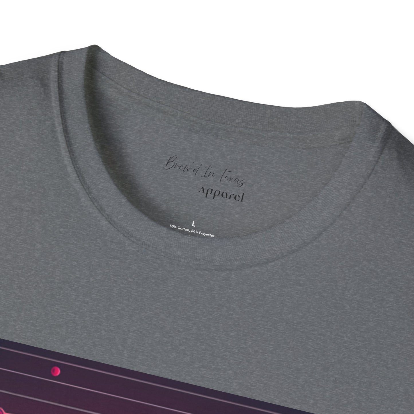 Kingdom Club Isaiah 41:10 Unisex Softstyle T-Shirt - Vibrant Mountain Design