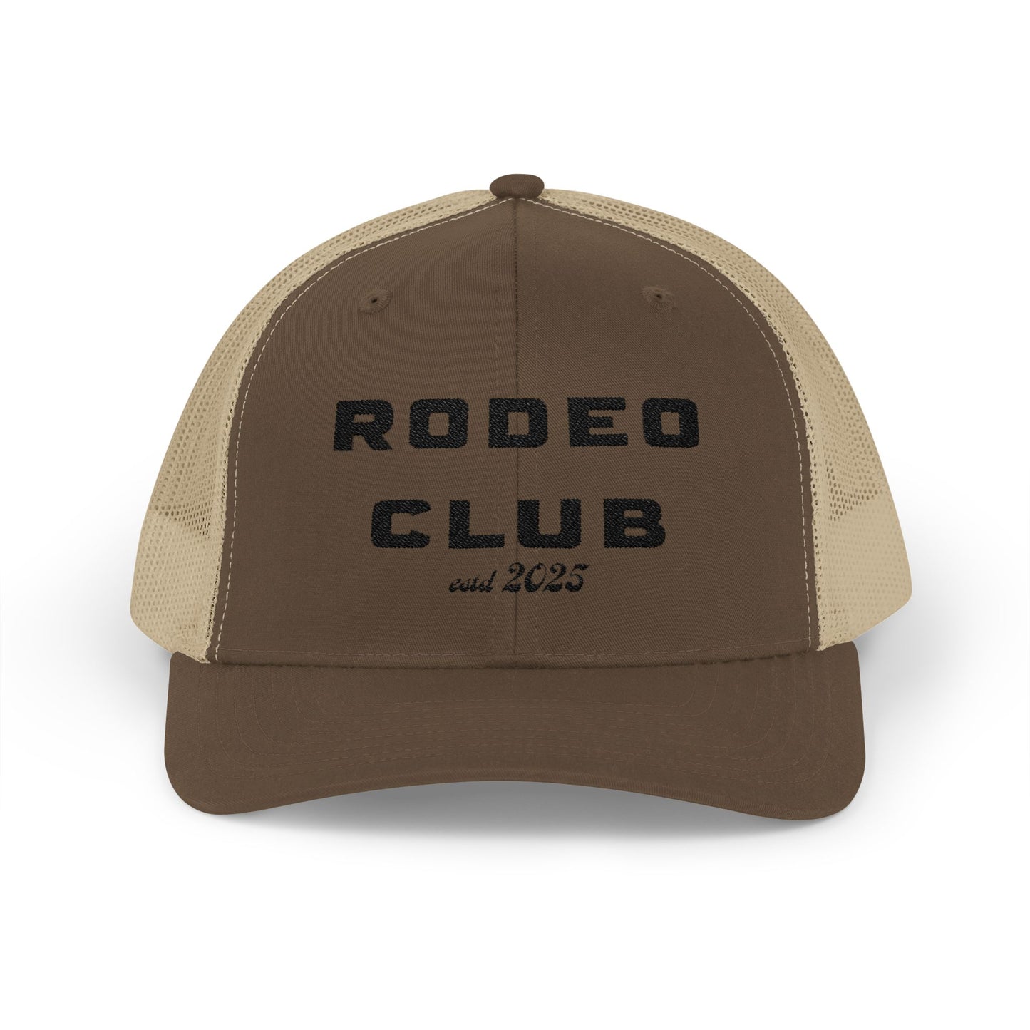 Rodeo Club Snapback Trucker Cap